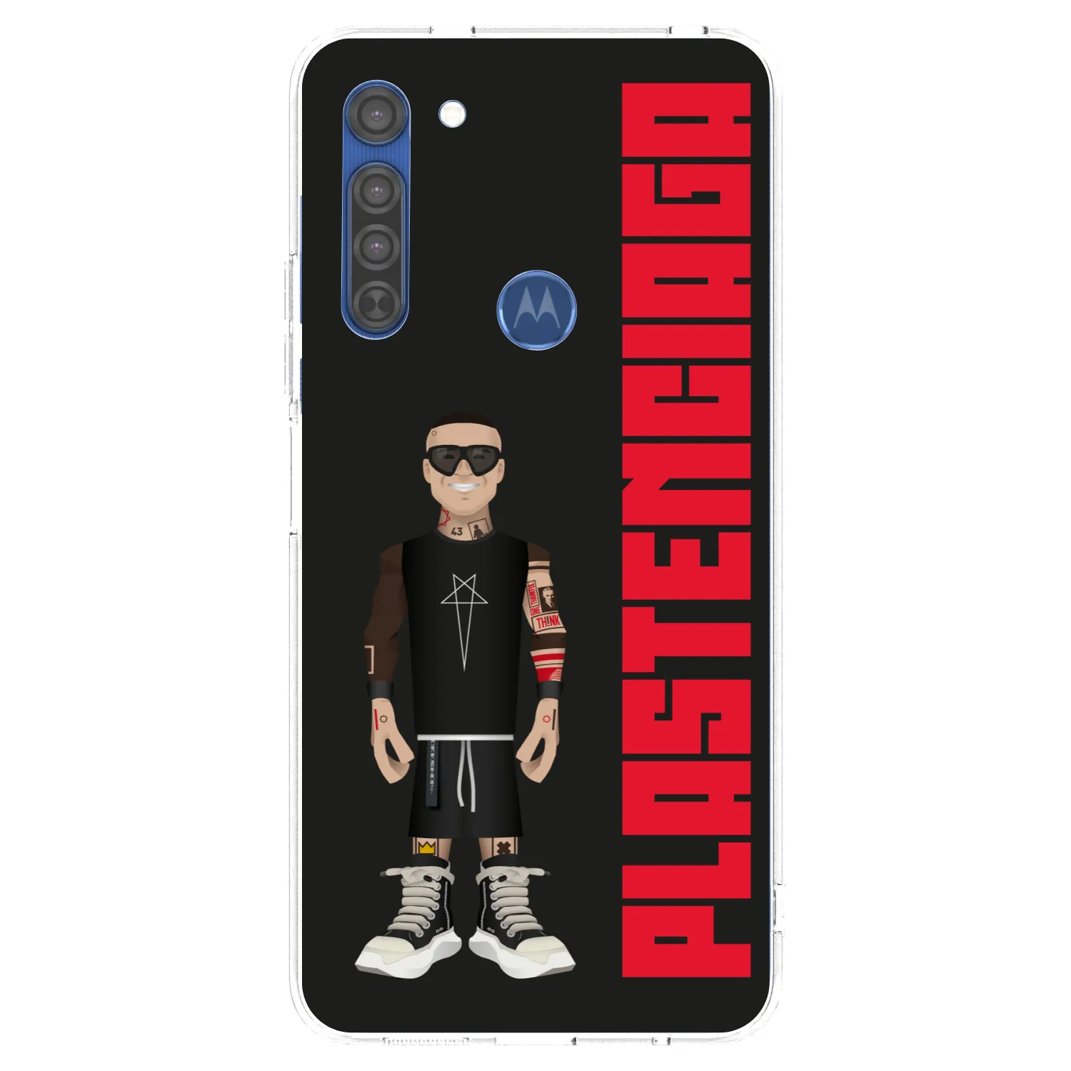 Picasee silikónový prehľadný obal pre Motorola Moto G8 - Tomáš Rajchl