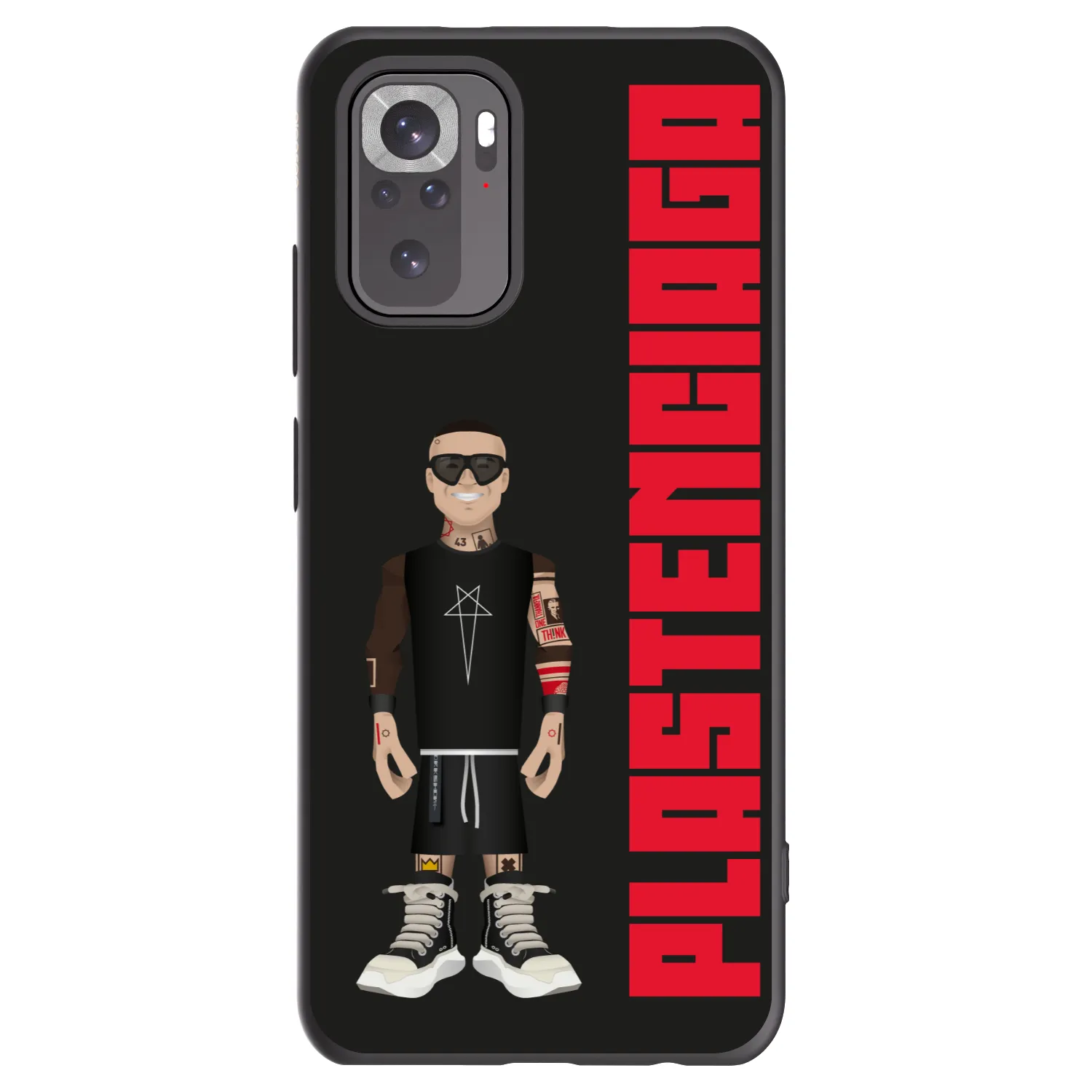 Picasee silikónový čierny obal pre Xiaomi Redmi Note 10 - Tomáš Rajchl