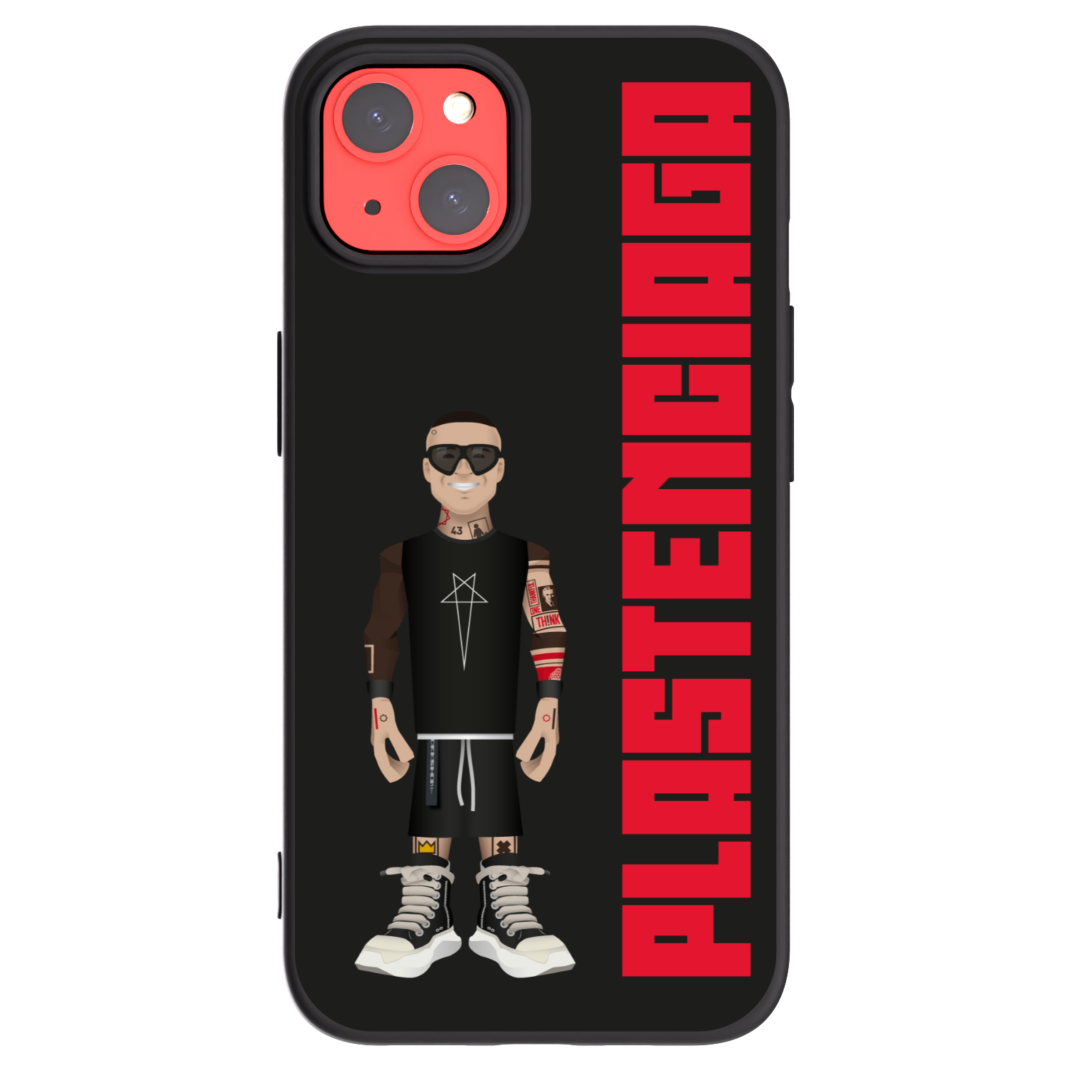 Picasee silikónový čierny obal pre Apple iPhone 13 - Tomáš Rajchl