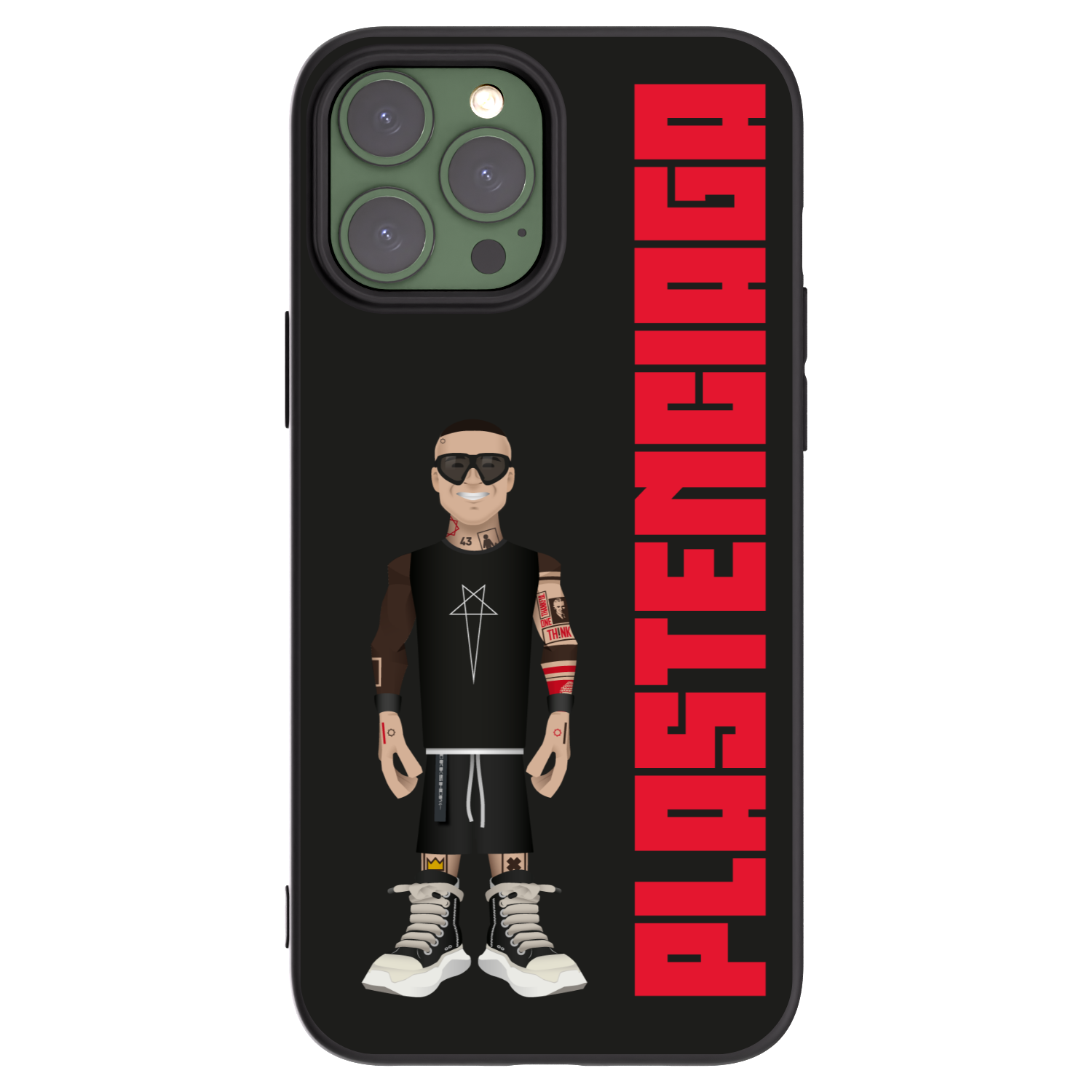 Silikónový čierny obal pre Apple iPhone 13 Pro Max - Tomáš Rajchl