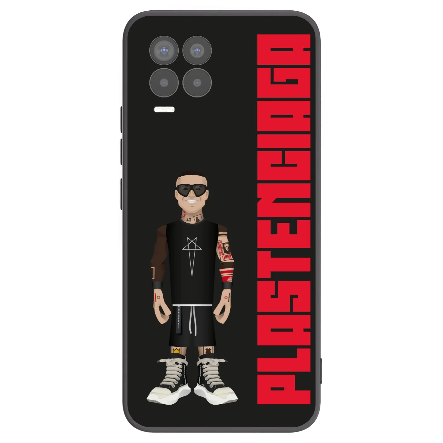 Picasee silikónový čierny obal pre Realme 8 Pro - Tomáš Rajchl