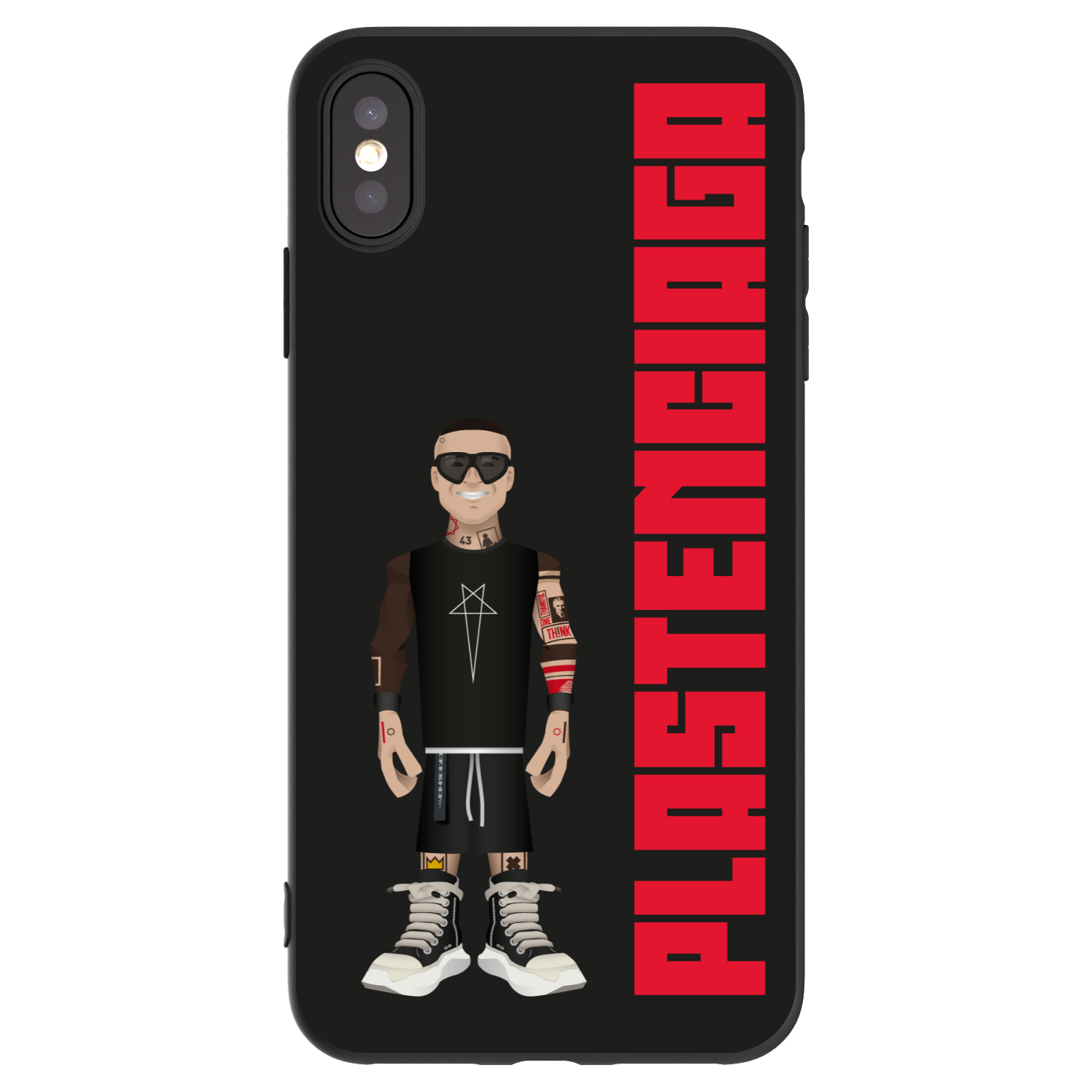 Picasee silikónový čierny obal pre Apple iPhone XS Max - Tomáš Rajchl
