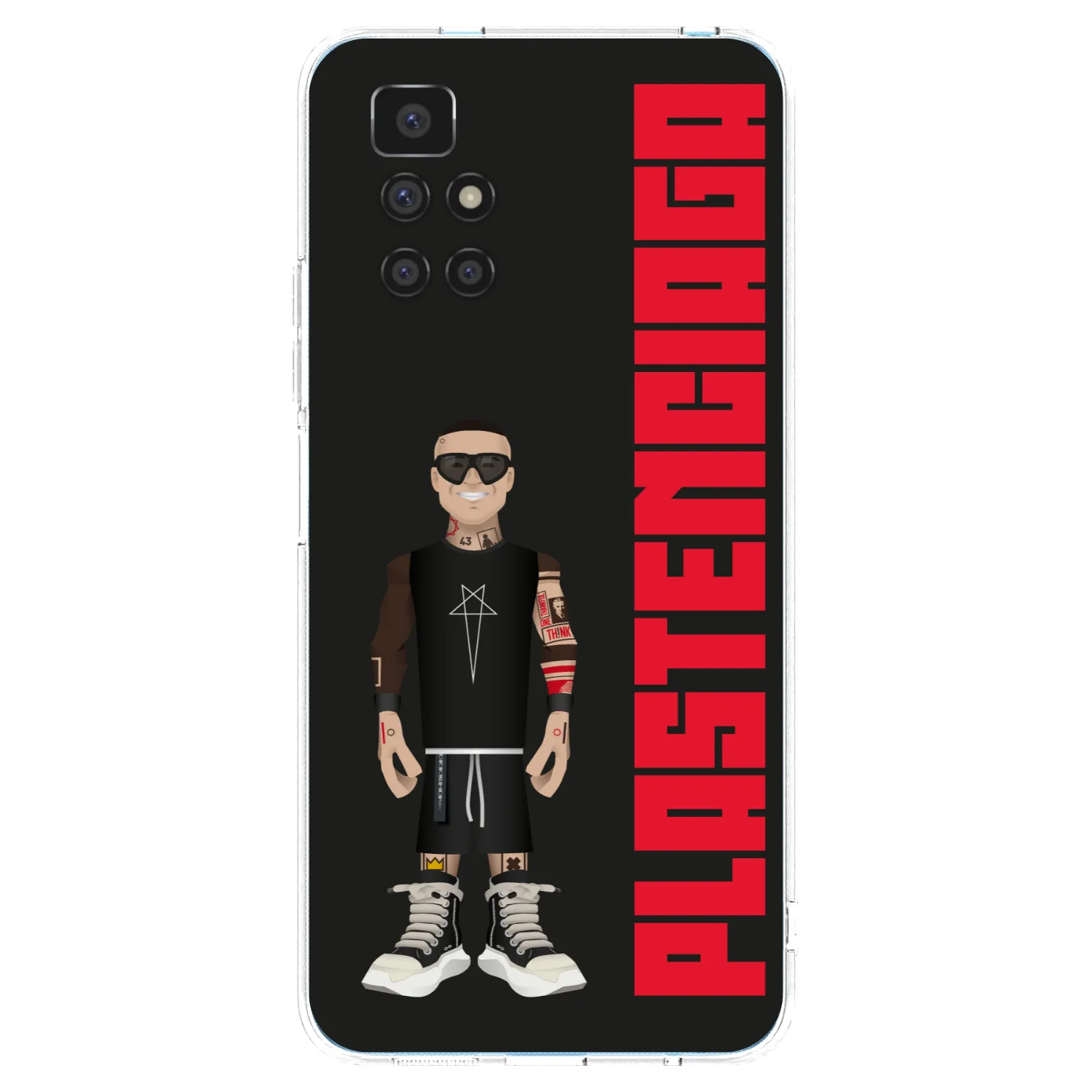 Silikónový prehľadný obal pre Xiaomi Redmi 10 - Tomáš Rajchl