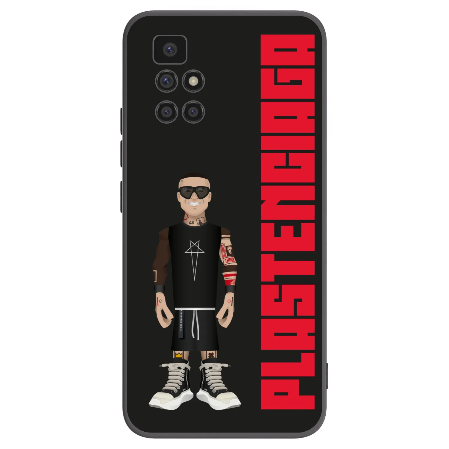Picasee silikónový čierny obal pre Xiaomi Redmi 10 - Tomáš Rajchl