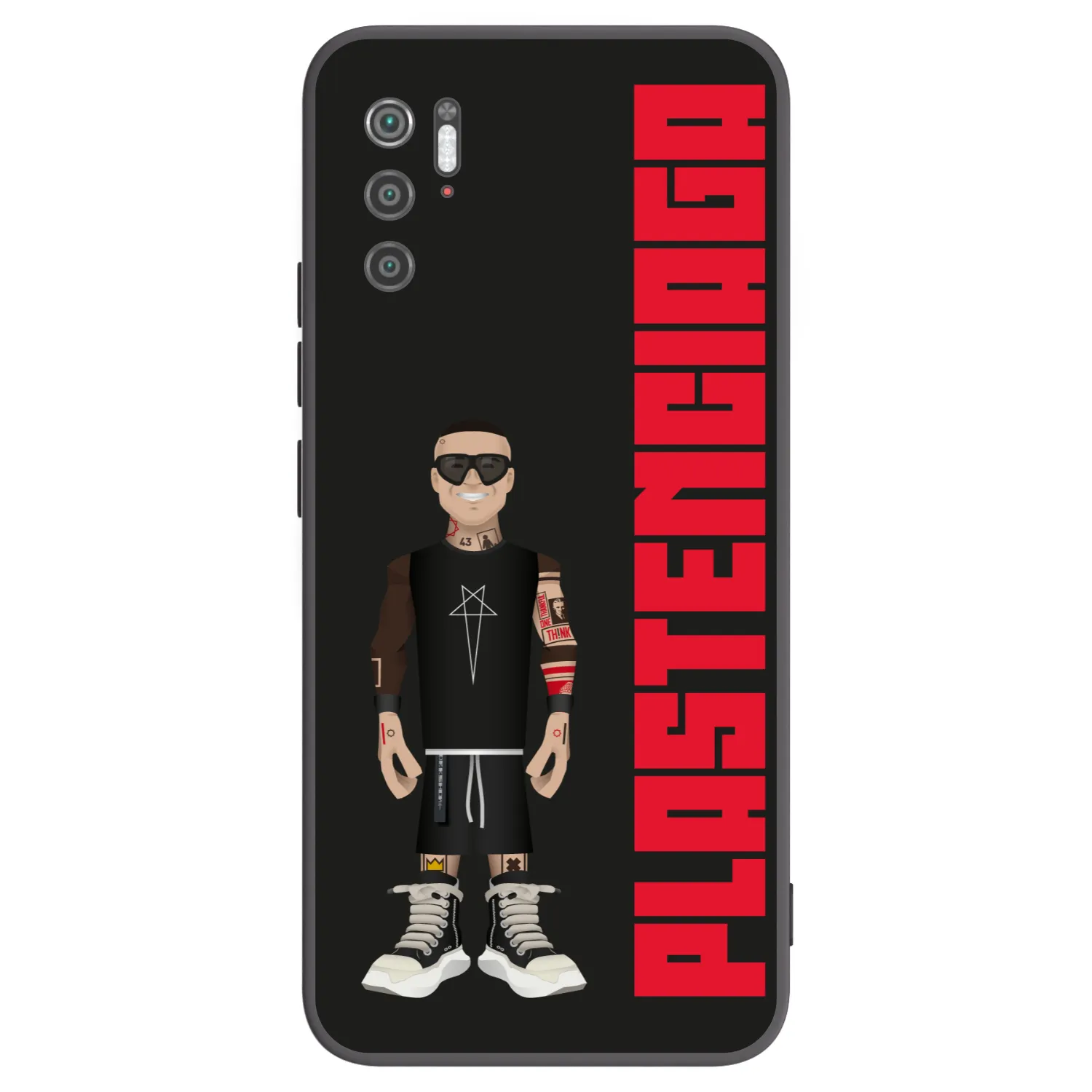 Picasee silikónový čierny obal pre Xiaomi Poco M3 Pro 5G - Tomáš Rajchl