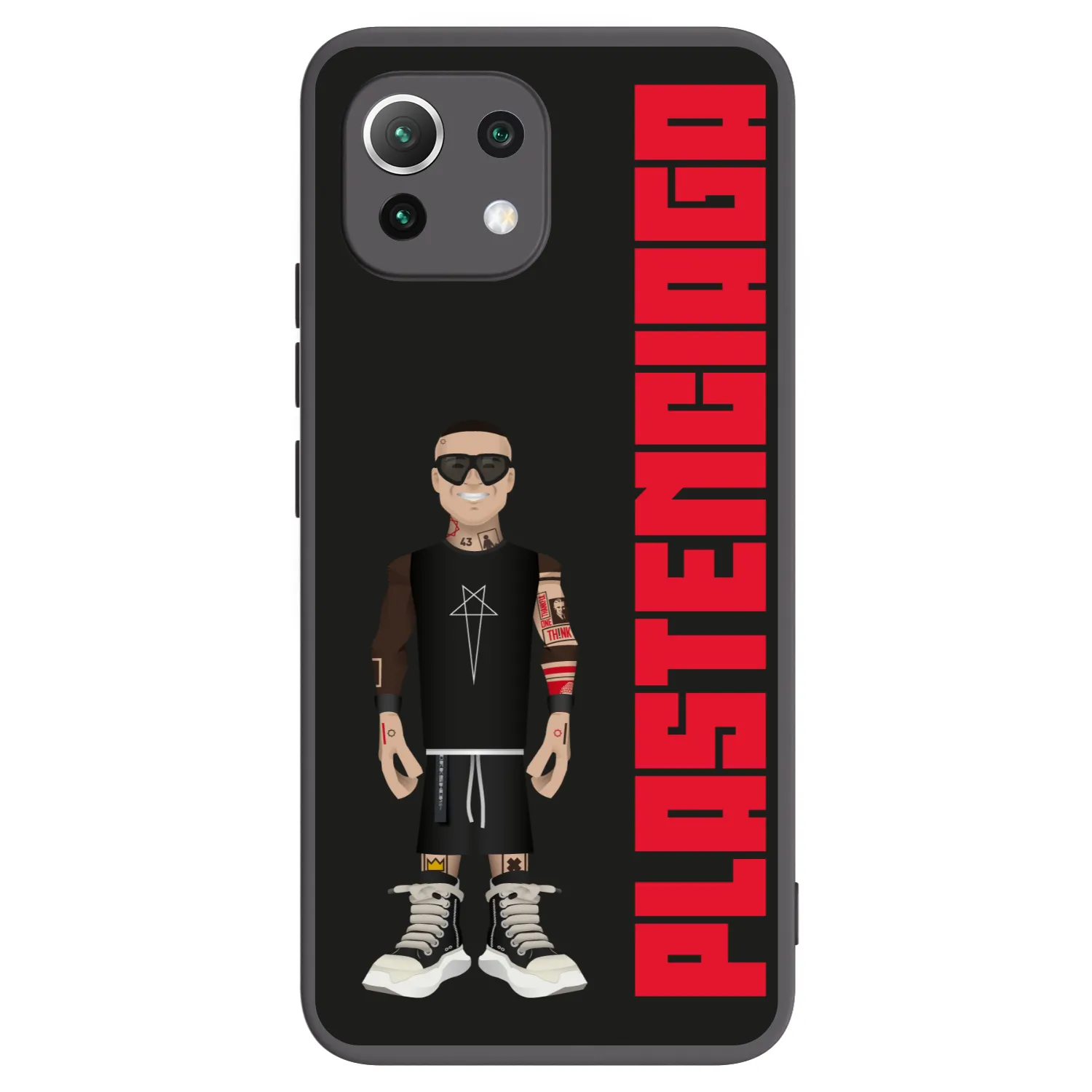Picasee silikónový čierny obal pre Xiaomi 11 Lite 5G NE - Tomáš Rajchl
