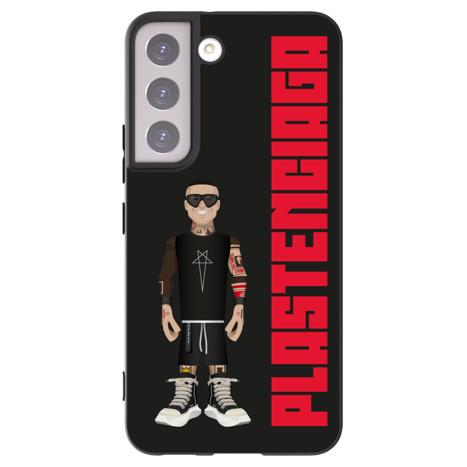Picasee silikónový čierny obal pre Samsung Galaxy S22 5G - Tomáš Rajchl