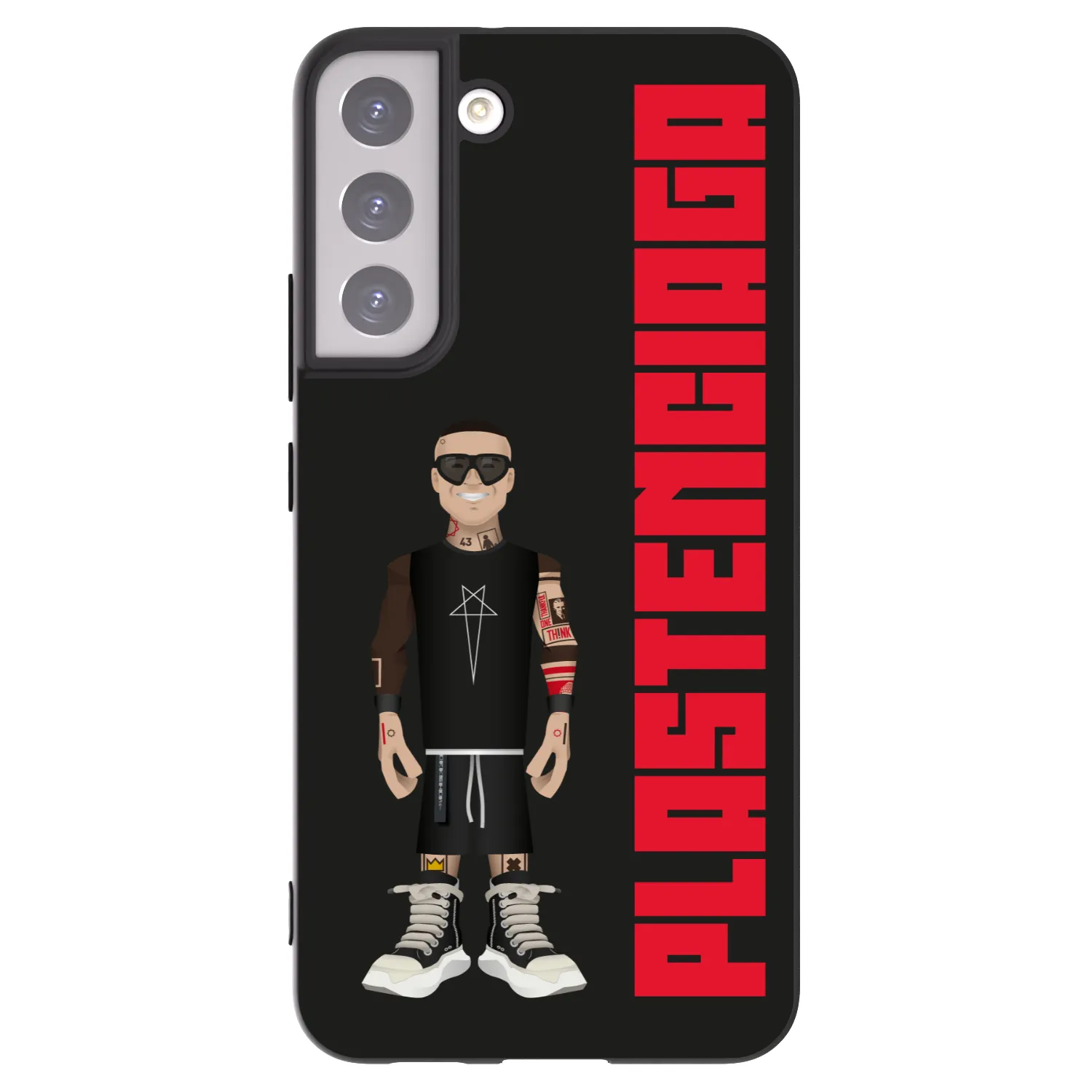 Picasee silikónový čierny obal pre Samsung Galaxy S22+ 5G - Tomáš Rajchl