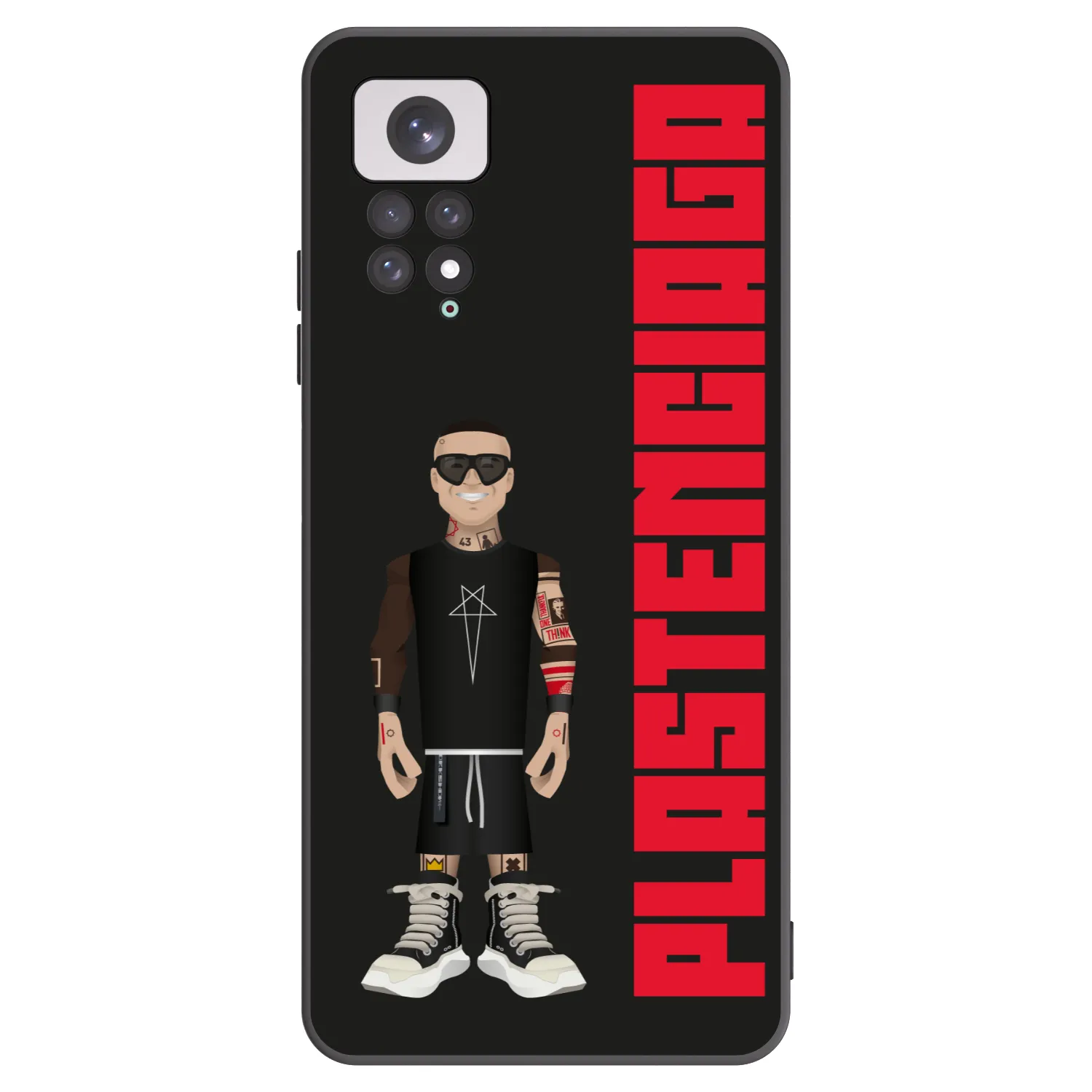 Picasee silikónový čierny obal pre Xiaomi Redmi Note 11 - Tomáš Rajchl