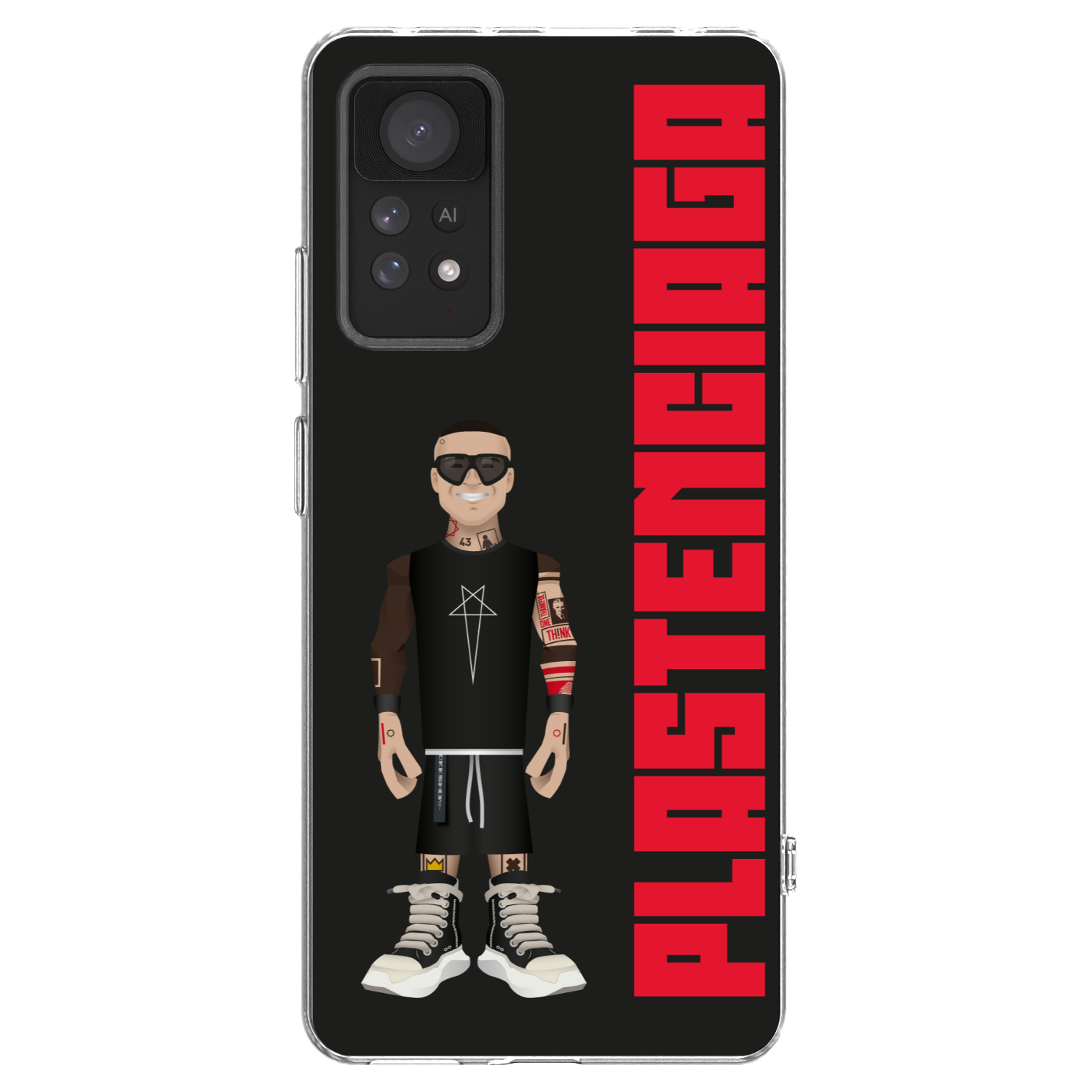 Picasee silikónový prehľadný obal pre Xiaomi Redmi Note 11 Pro - Tomáš Rajchl