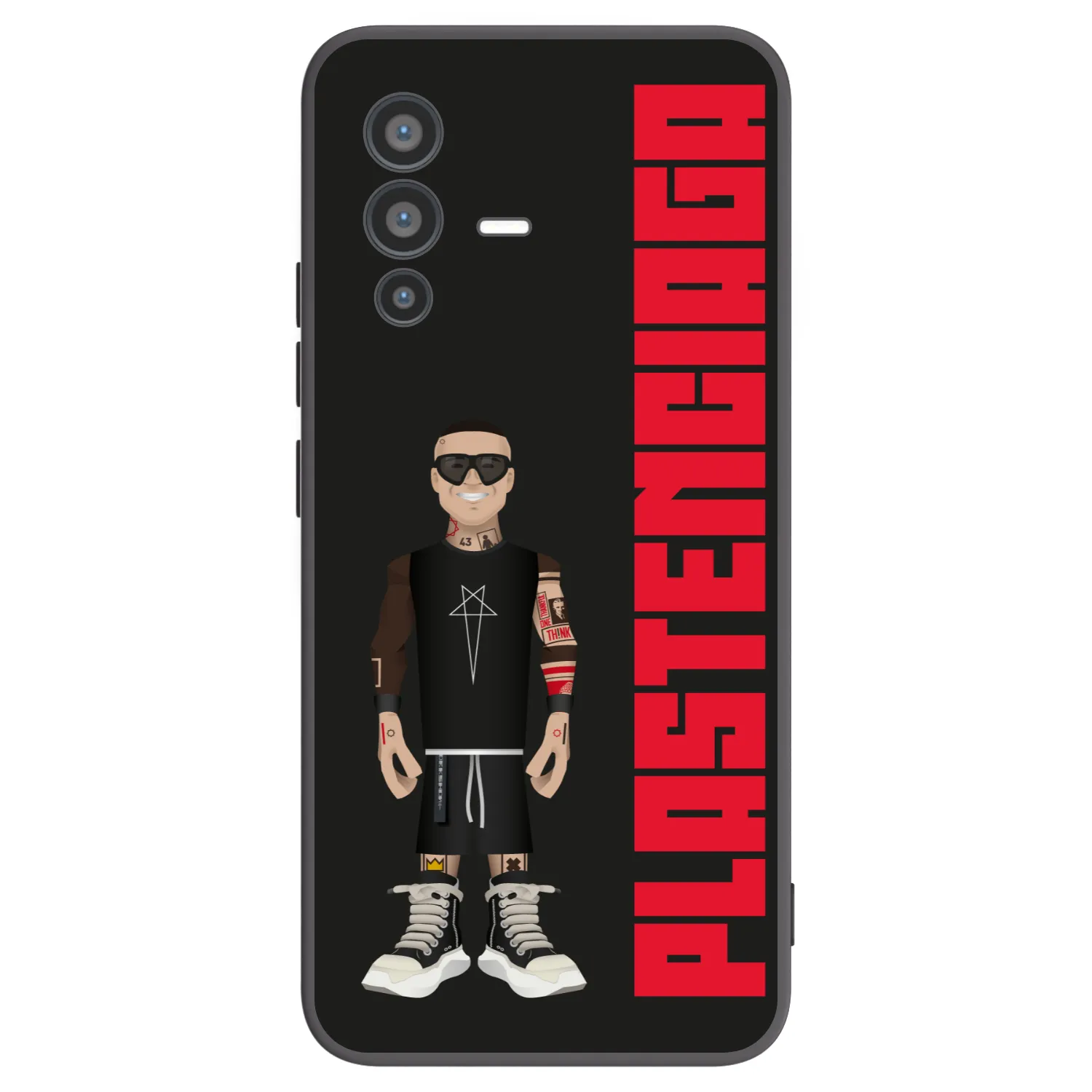 Picasee silikónový čierny obal pre Vivo V23 5G - Tomáš Rajchl