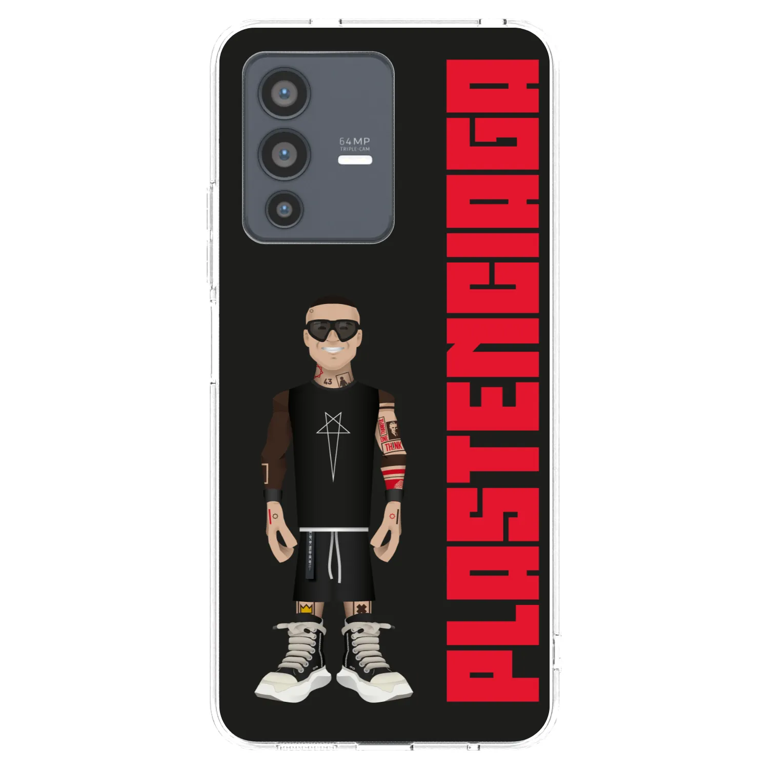 Picasee silikónový prehľadný obal pre Vivo V23 5G - Tomáš Rajchl