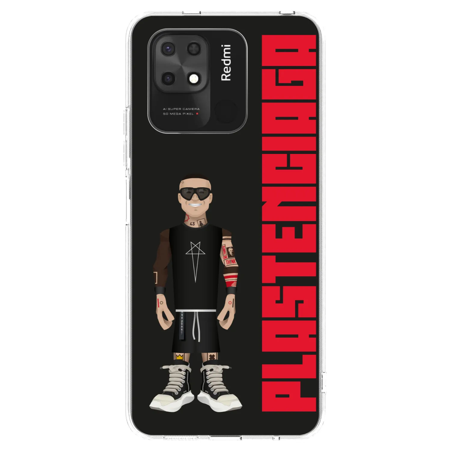 Silikónový prehľadný obal pre Xiaomi Redmi 10C - Tomáš Rajchl