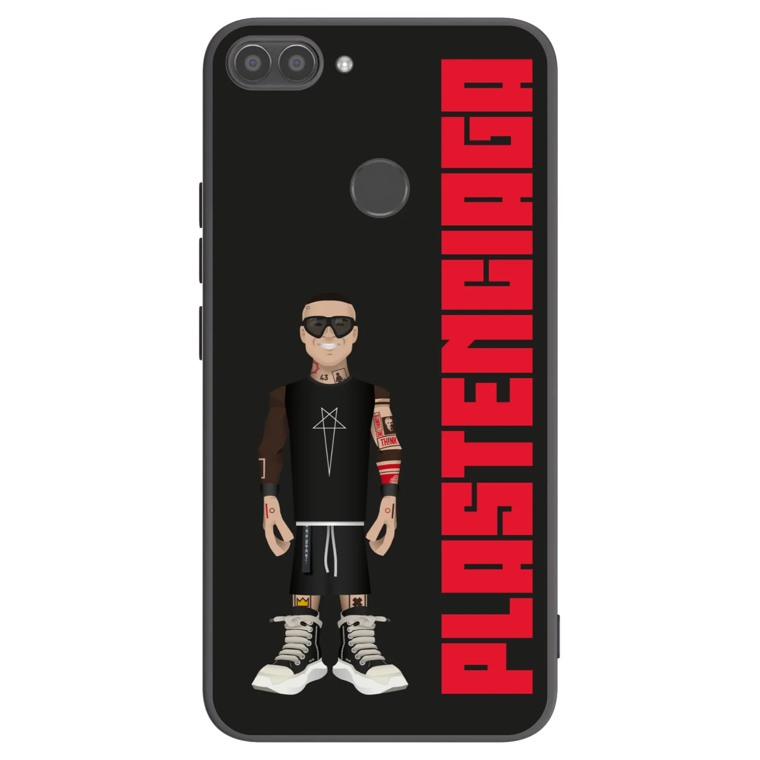 Picasee silikónový čierny obal pre Huawei P Smart - Tomáš Rajchl