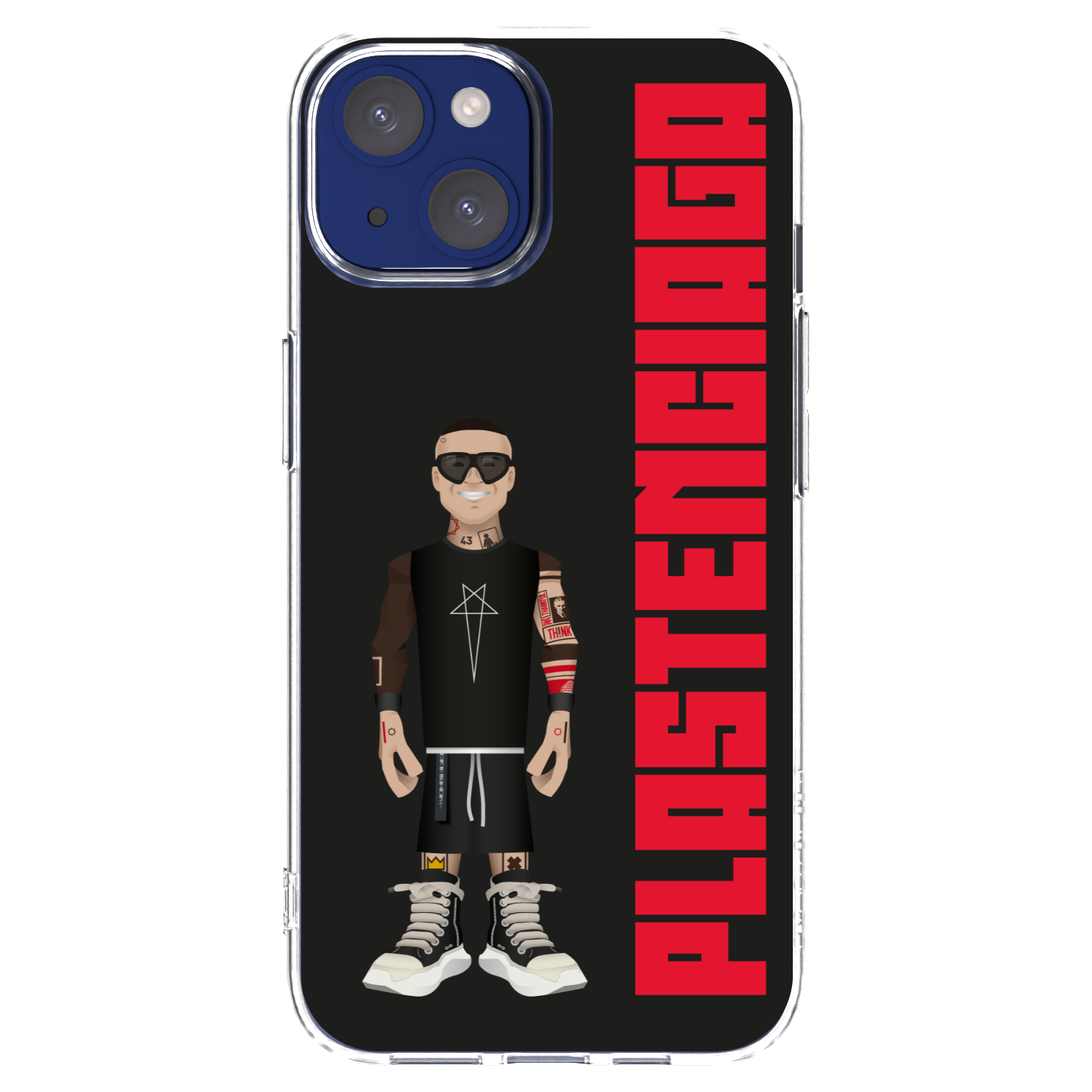 Silikónový prehľadný obal pre Apple iPhone 14 - Tomáš Rajchl