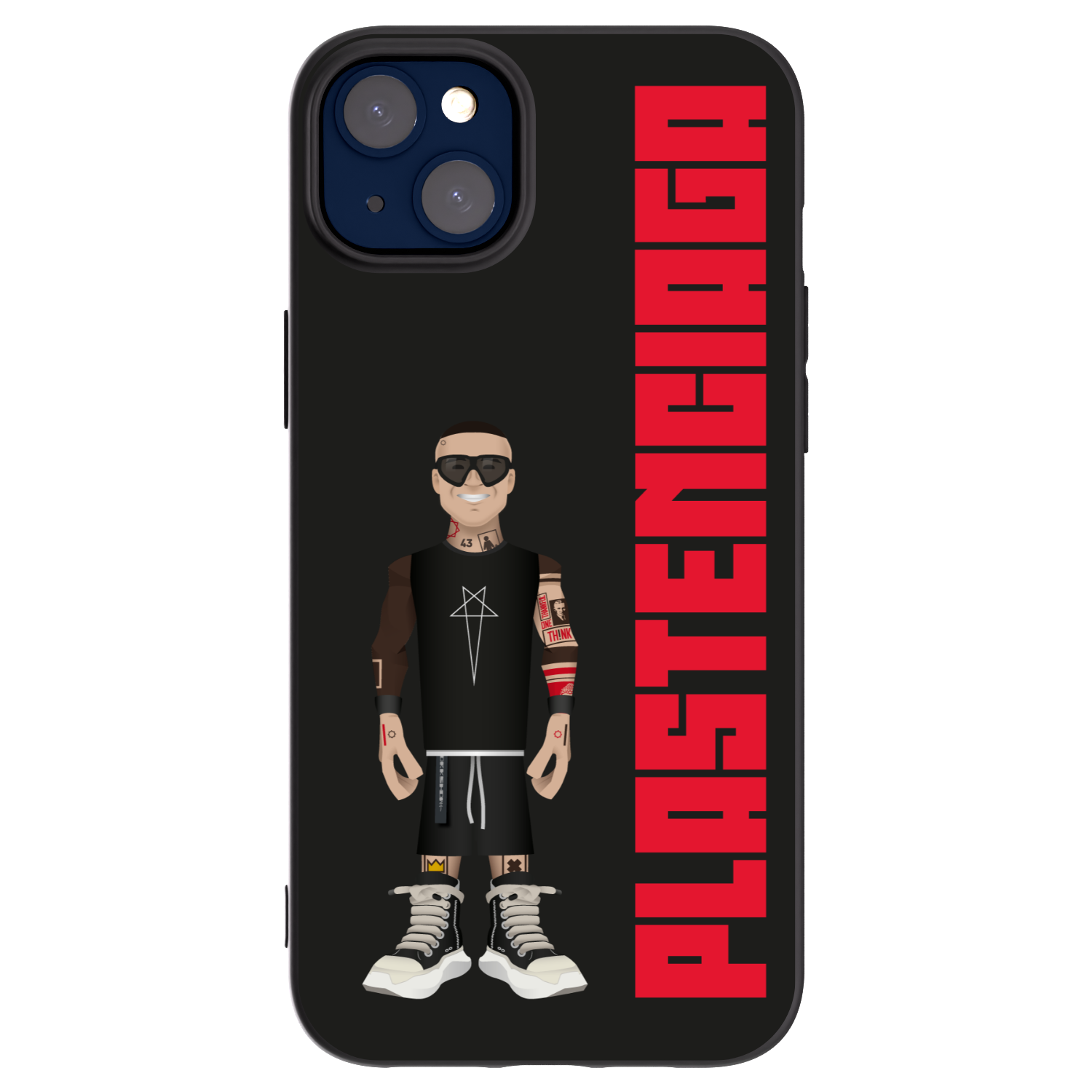 Picasee silikónový čierny obal pre Apple iPhone 14 Plus - Tomáš Rajchl