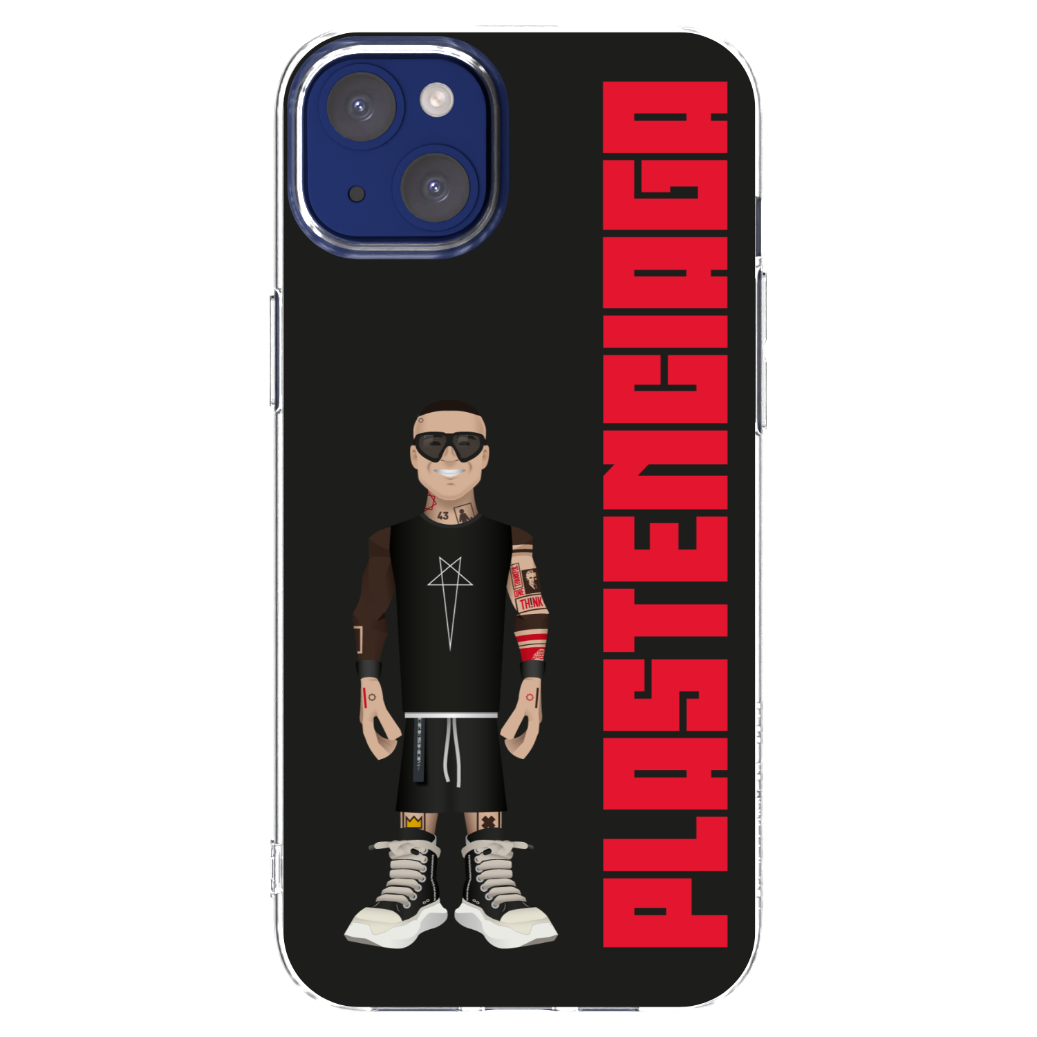 Picasee silikónový prehľadný obal pre Apple iPhone 14 Plus - Tomáš Rajchl