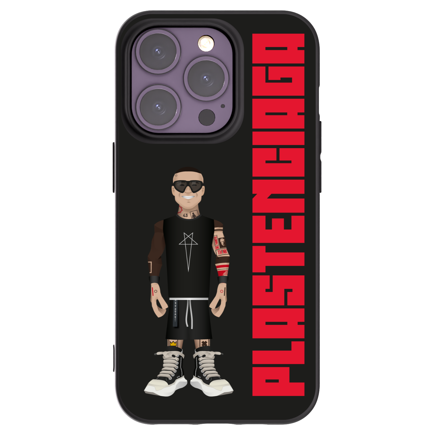 Picasee silikónový čierny obal pre Apple iPhone 14 Pro - Tomáš Rajchl