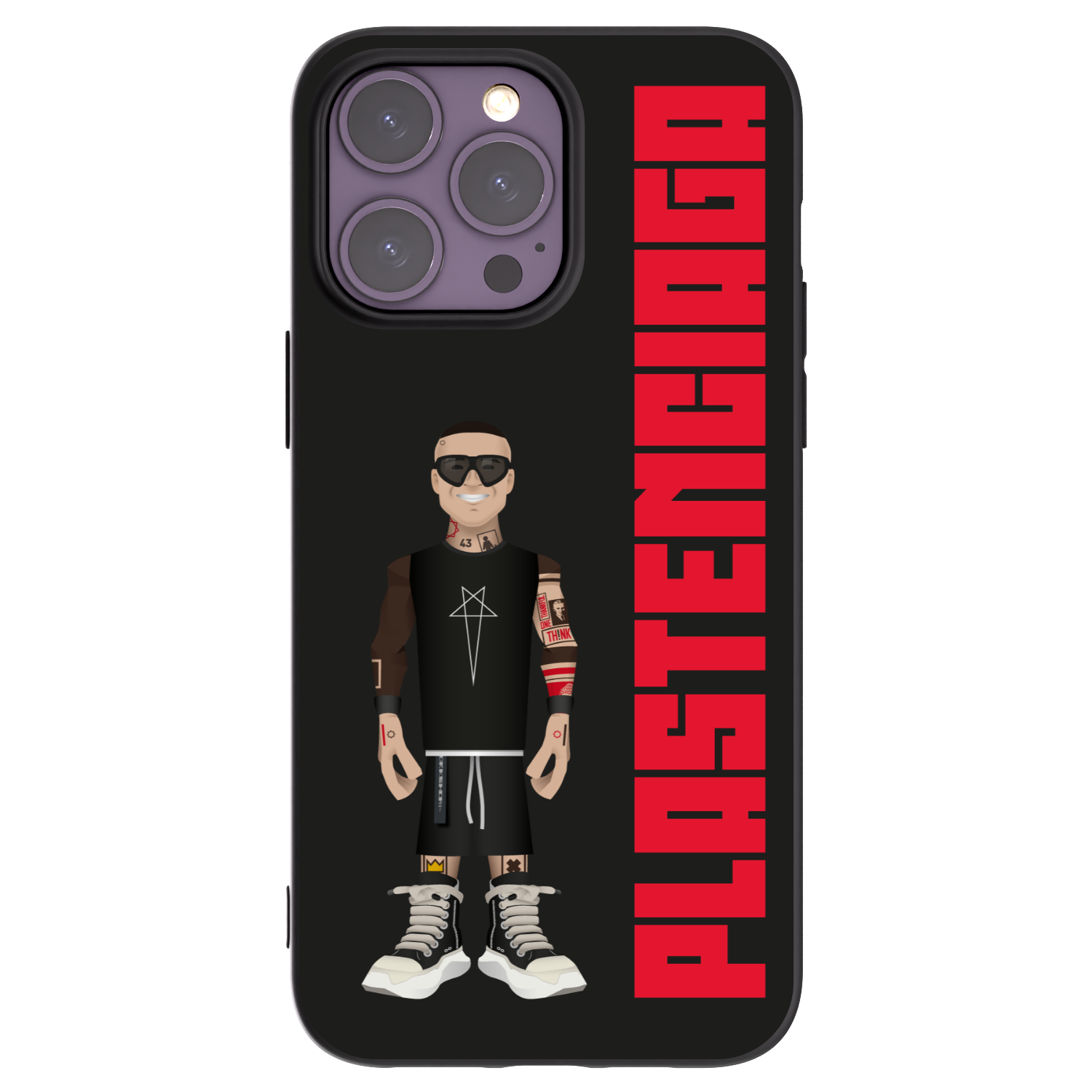 Picasee silikónový čierny obal pre Apple iPhone 14 Pro Max - Tomáš Rajchl