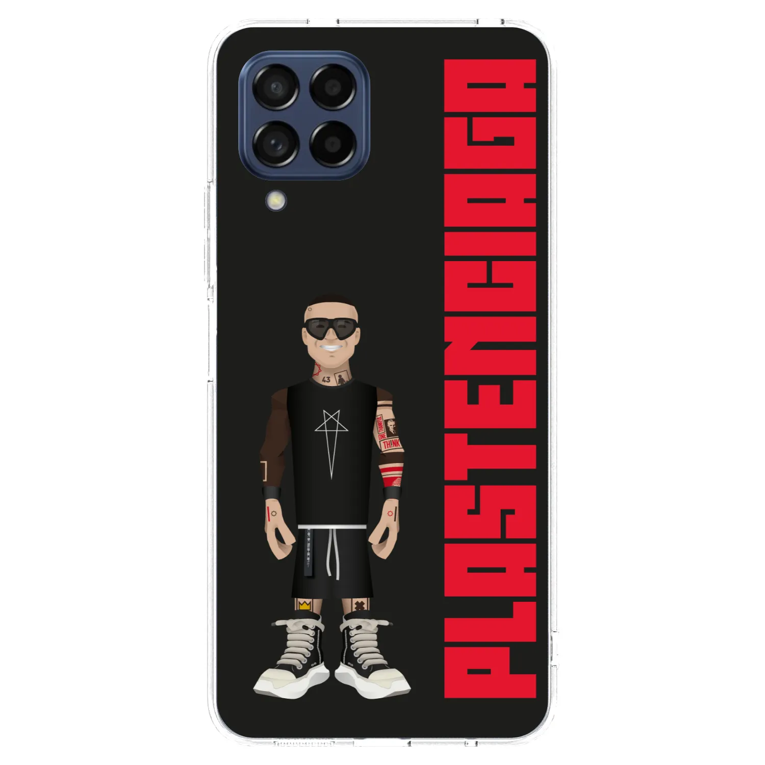 Picasee silikónový prehľadný obal pre Samsung Galaxy M53 5G - Tomáš Rajchl