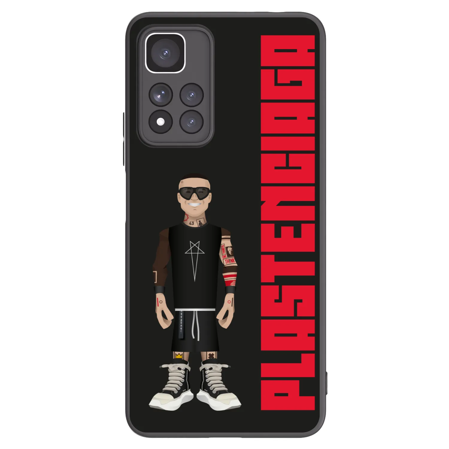 Picasee silikónový čierny obal pre Xiaomi Redmi Note 11 Pro+ 5G - Tomáš Rajchl