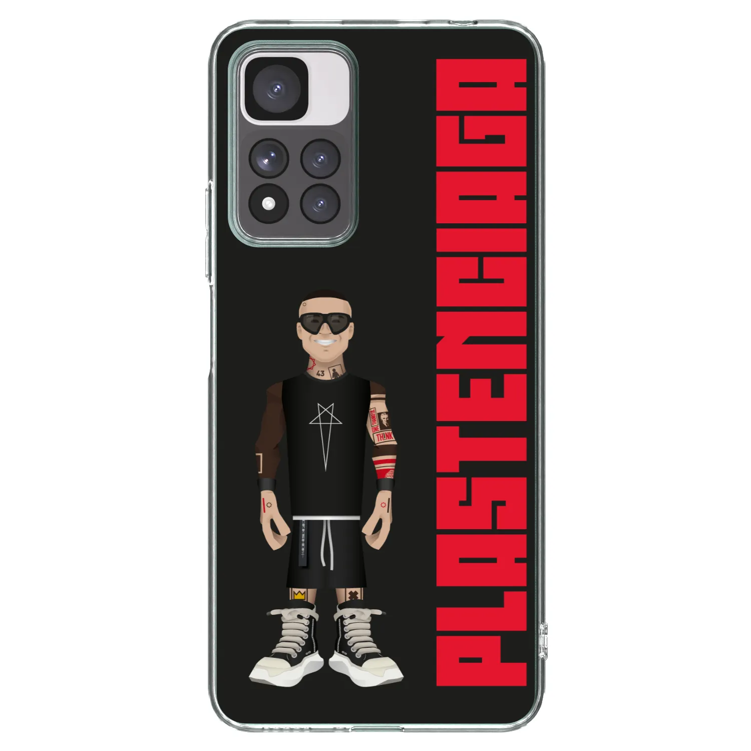 Picasee silikónový prehľadný obal pre Xiaomi Redmi Note 11 Pro+ 5G - Tomáš Rajchl