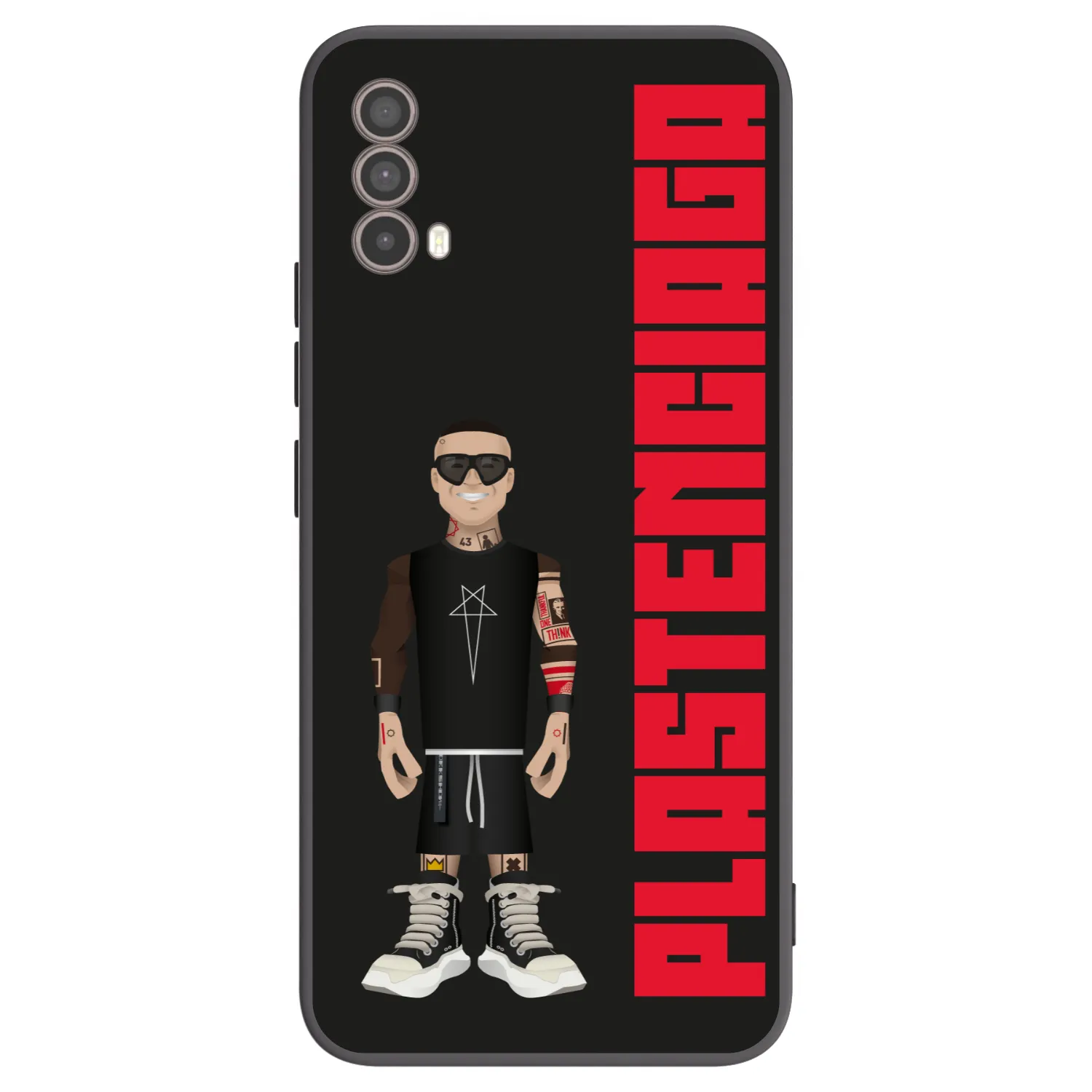 Picasee silikónový čierny obal pre Motorola Moto E40 - Tomáš Rajchl