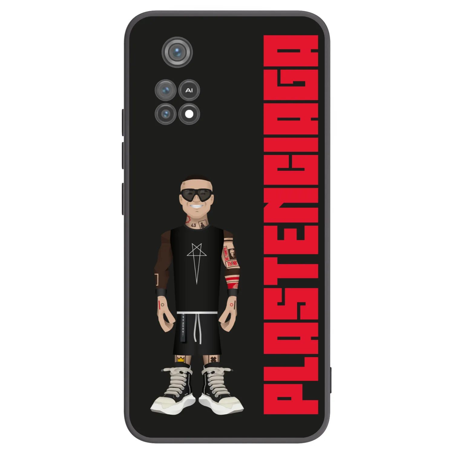 Picasee silikónový čierny obal pre Xiaomi Poco M4 Pro - Tomáš Rajchl