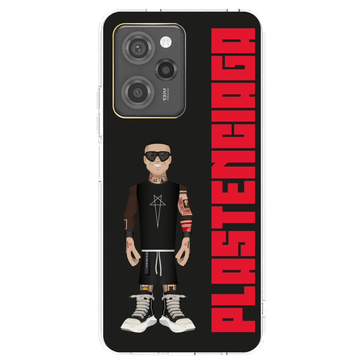 Picasee silikónový čierny obal pre Xiaomi Poco X5 Pro - Tomáš Rajchl