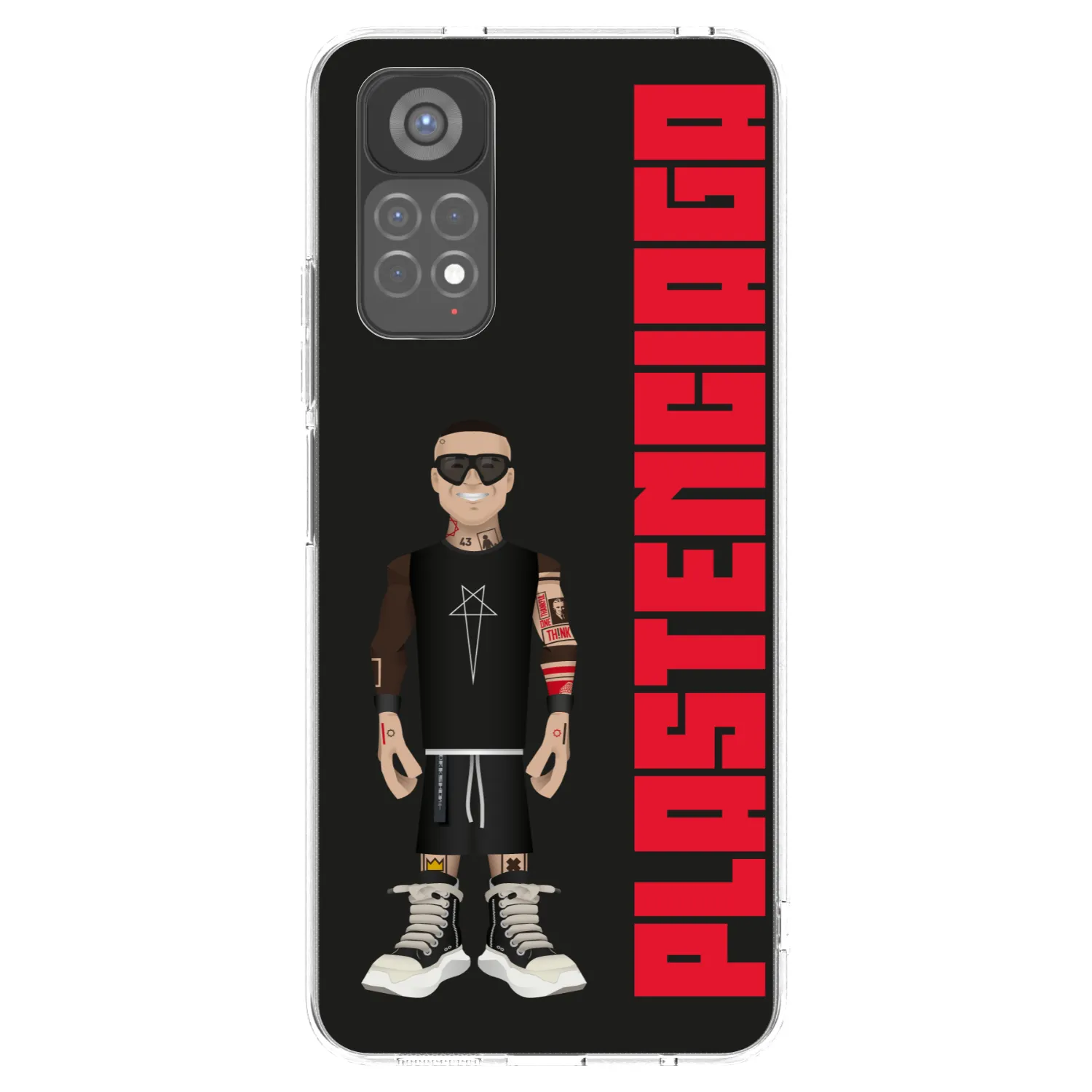 Picasee silikónový prehľadný obal pre Xiaomi Redmi Note 11S 5G - Tomáš Rajchl