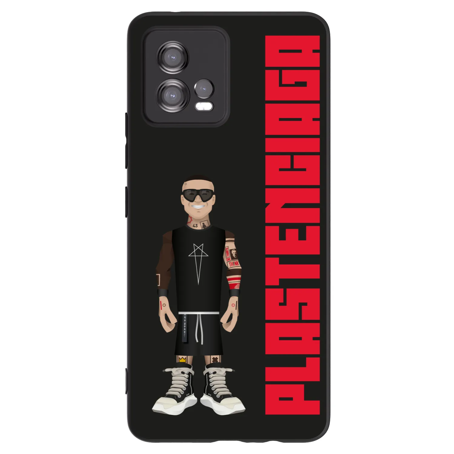 Picasee silikónový čierny obal pre Motorola Moto G72 - Tomáš Rajchl