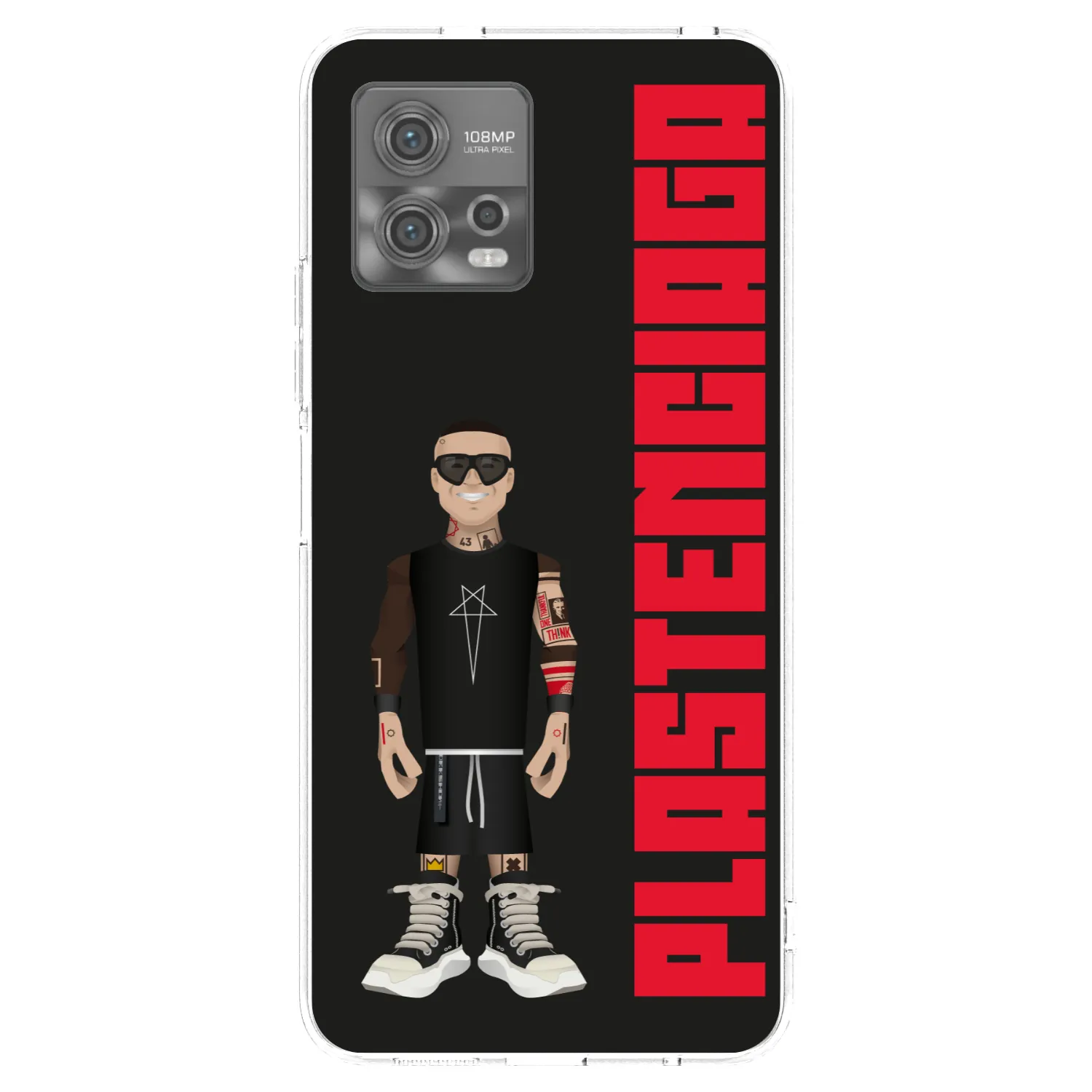 Picasee silikónový prehľadný obal pre Motorola Moto G72 - Tomáš Rajchl