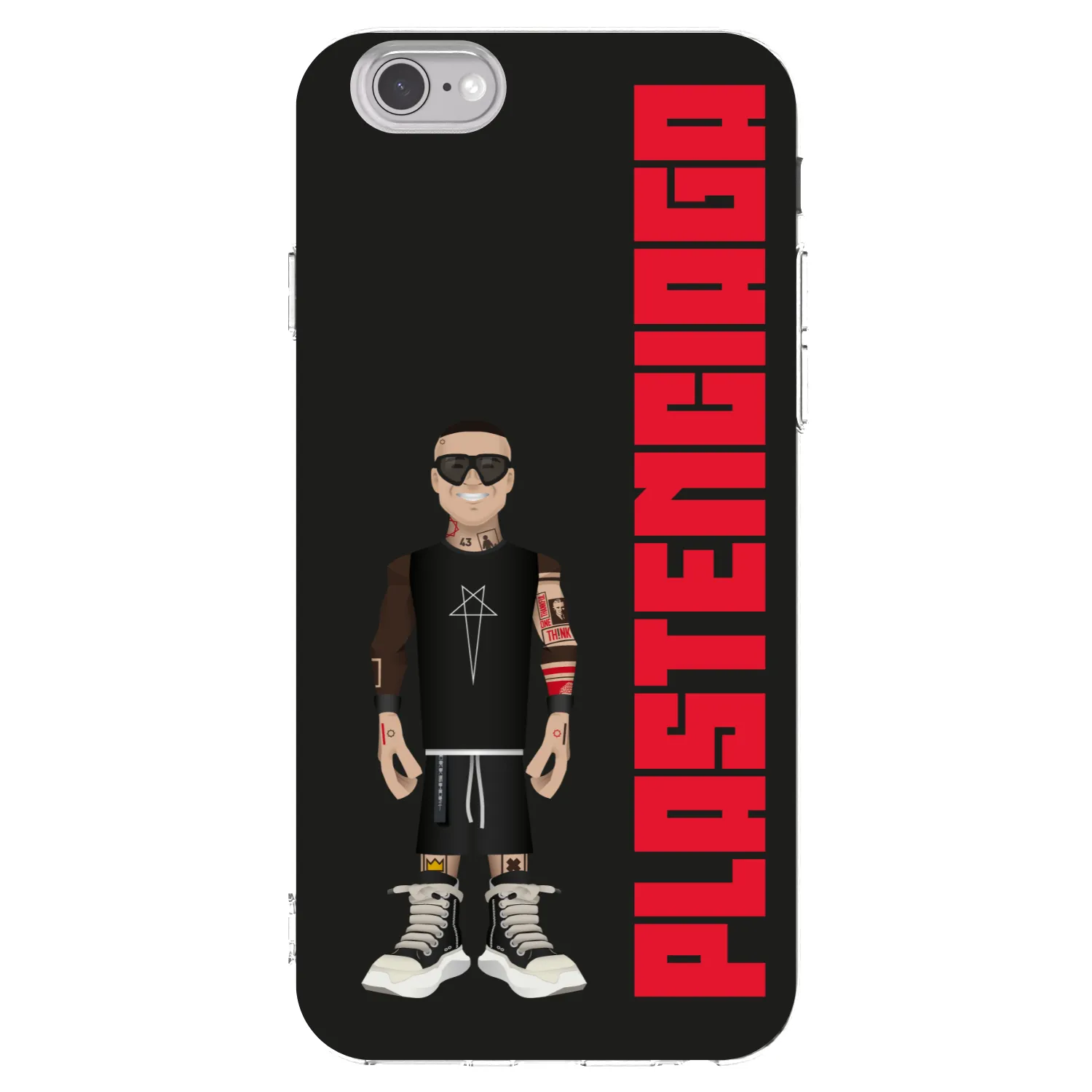 Picasee silikónový prehľadný obal pre Apple iPhone 6/6S - Tomáš Rajchl