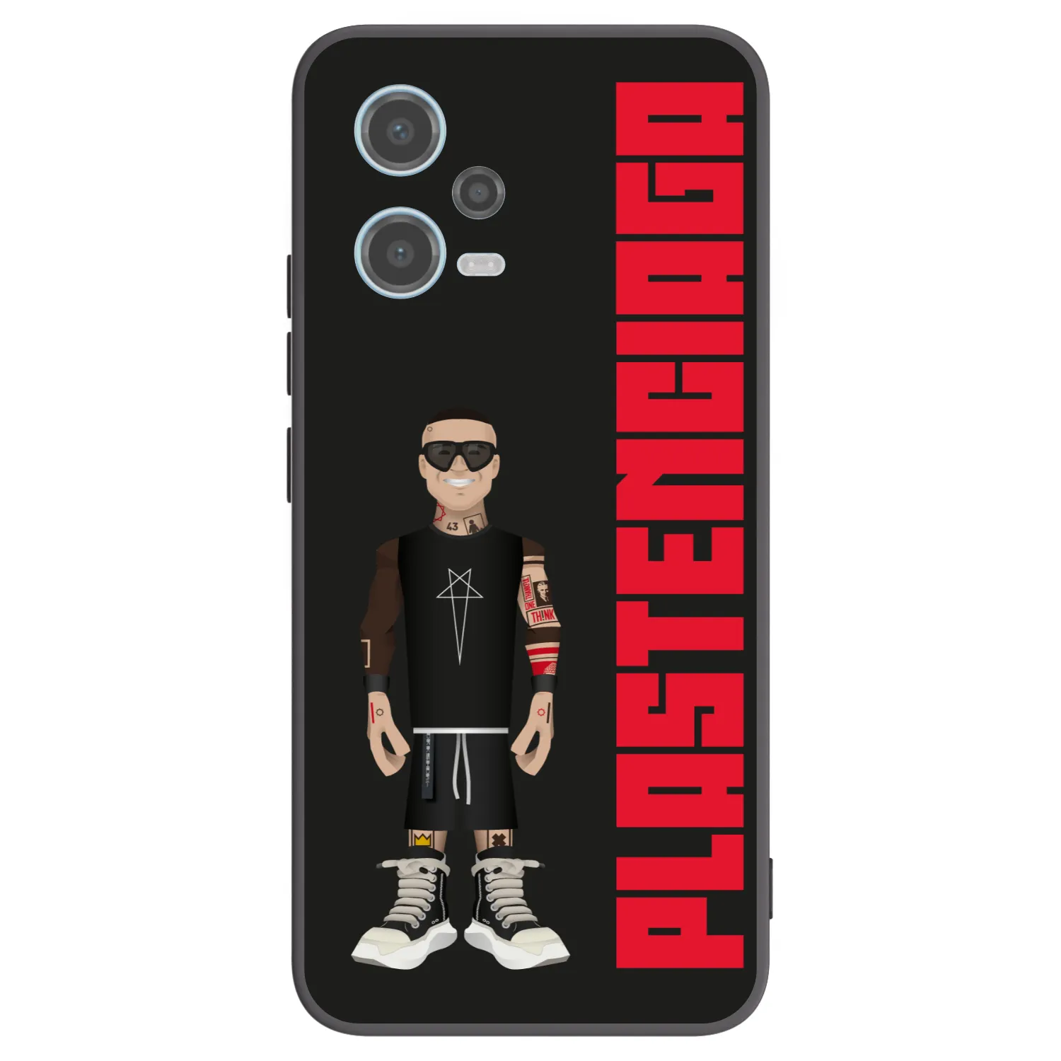 Picasee silikónový čierny obal pre Xiaomi Redmi Note 12 5G - Tomáš Rajchl