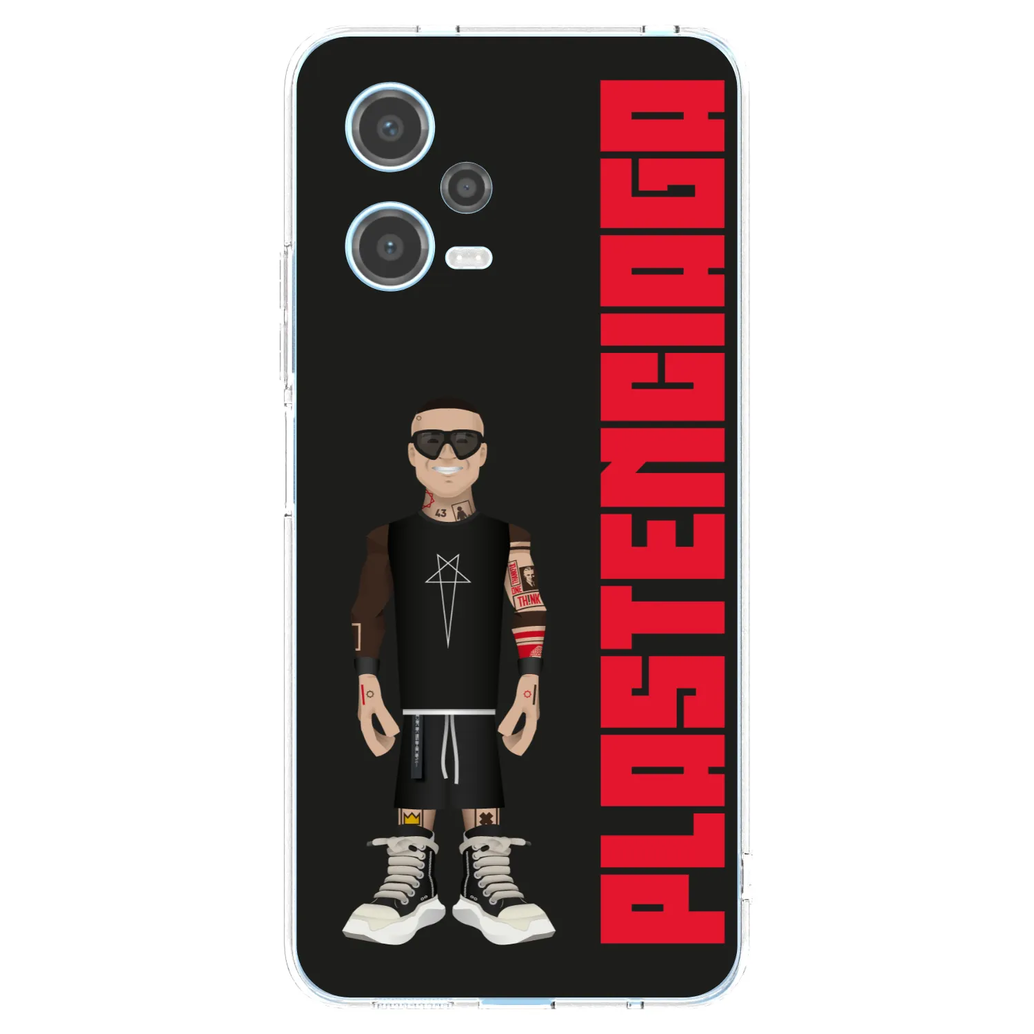 Picasee silikónový prehľadný obal pre Xiaomi Redmi Note 12 5G - Tomáš Rajchl