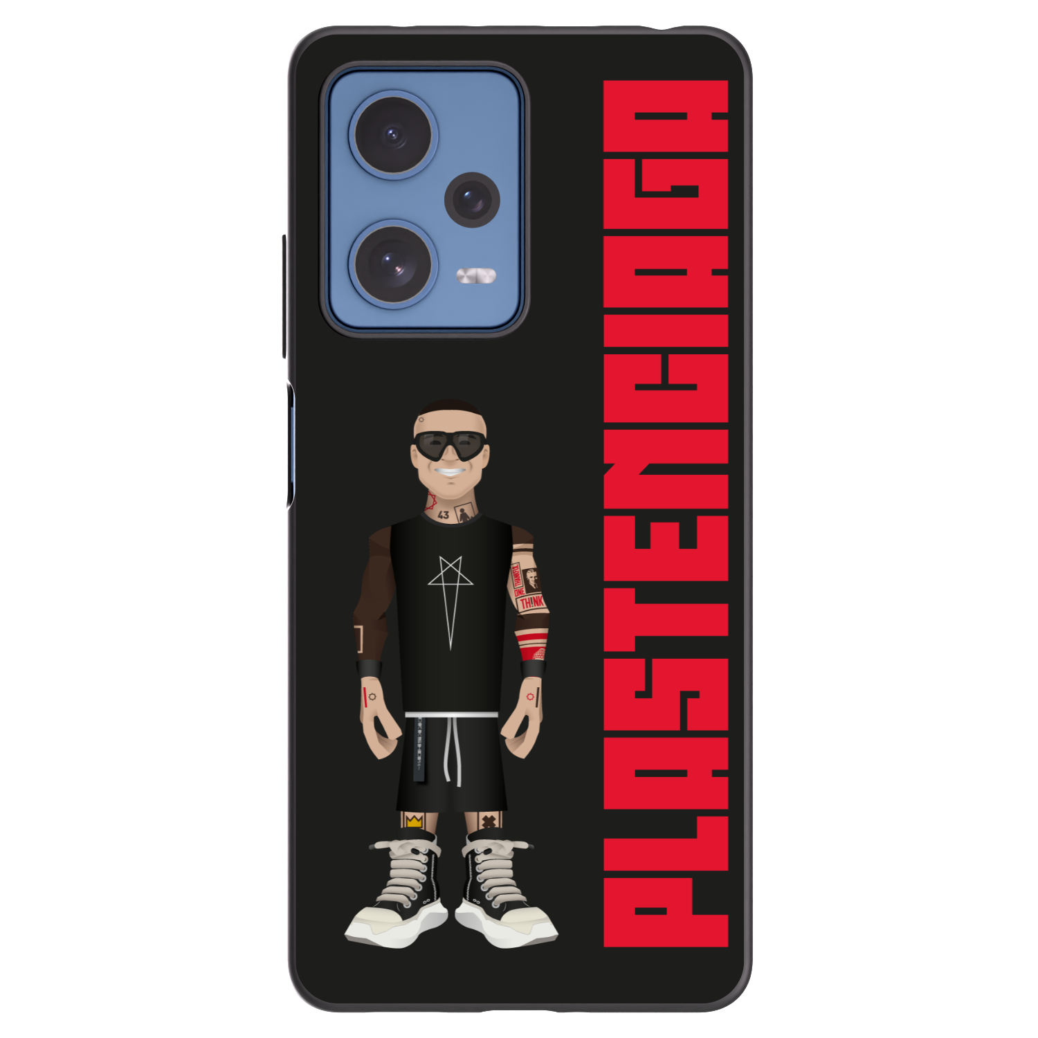 Picasee silikónový čierny obal pre Xiaomi Redmi Note 12 Pro 5G - Tomáš Rajchl