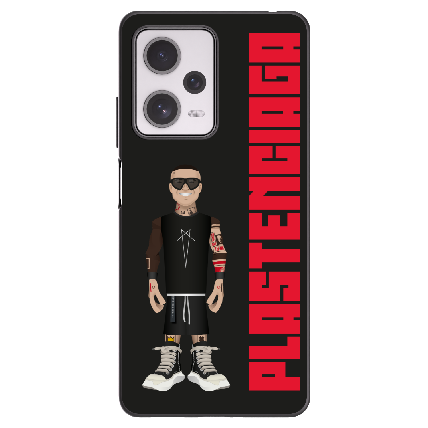 Picasee silikónový čierny obal pre Xiaomi Redmi Note 12 Pro+ 5G - Tomáš Rajchl