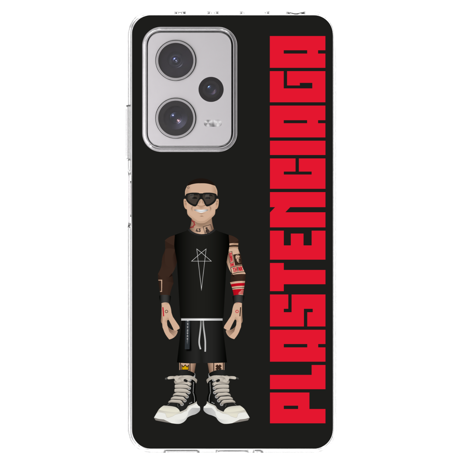 Picasee silikónový prehľadný obal pre Xiaomi Redmi Note 12 Pro+ 5G - Tomáš Rajchl