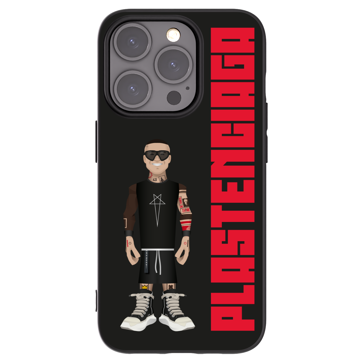 Silikónový čierny obal pre Apple iPhone 15 Pro - Tomáš Rajchl