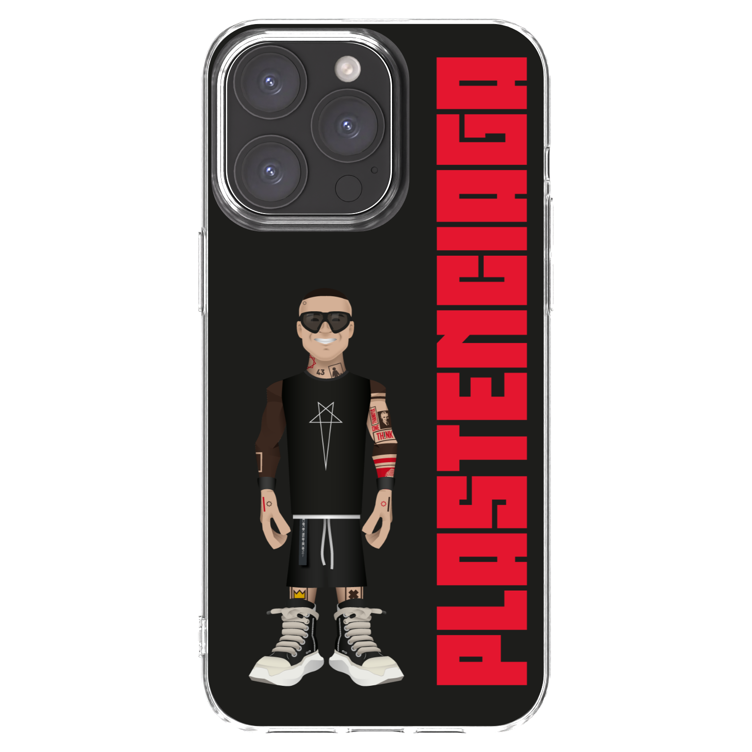 Picasee silikónový prehľadný obal pre Apple iPhone 15 Pro Max - Tomáš Rajchl