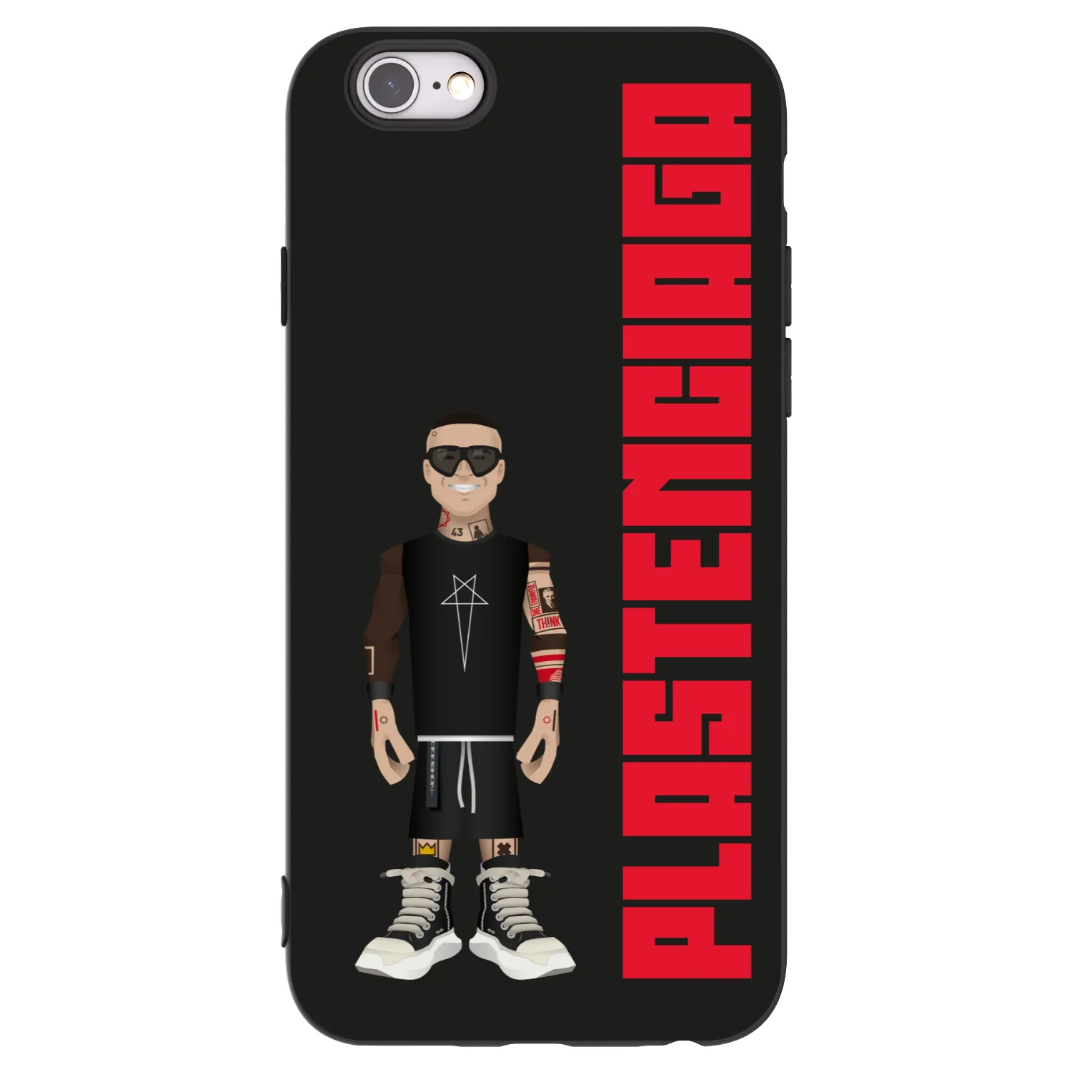 Picasee silikónový čierny obal pre Apple iPhone 6/6S - Tomáš Rajchl