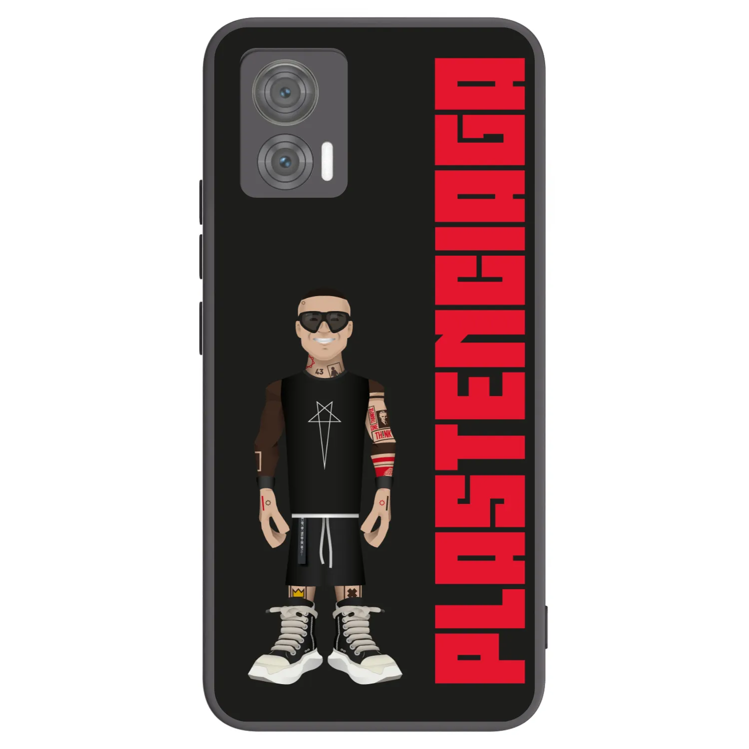 Picasee silikónový čierny obal pre Motorola Edge 30 Neo - Tomáš Rajchl