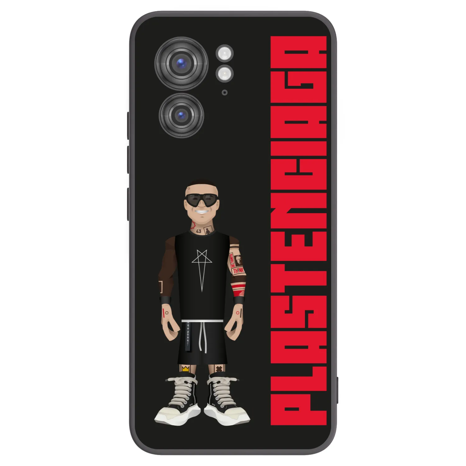 Picasee silikónový čierny obal pre Motorola Edge 40 - Tomáš Rajchl
