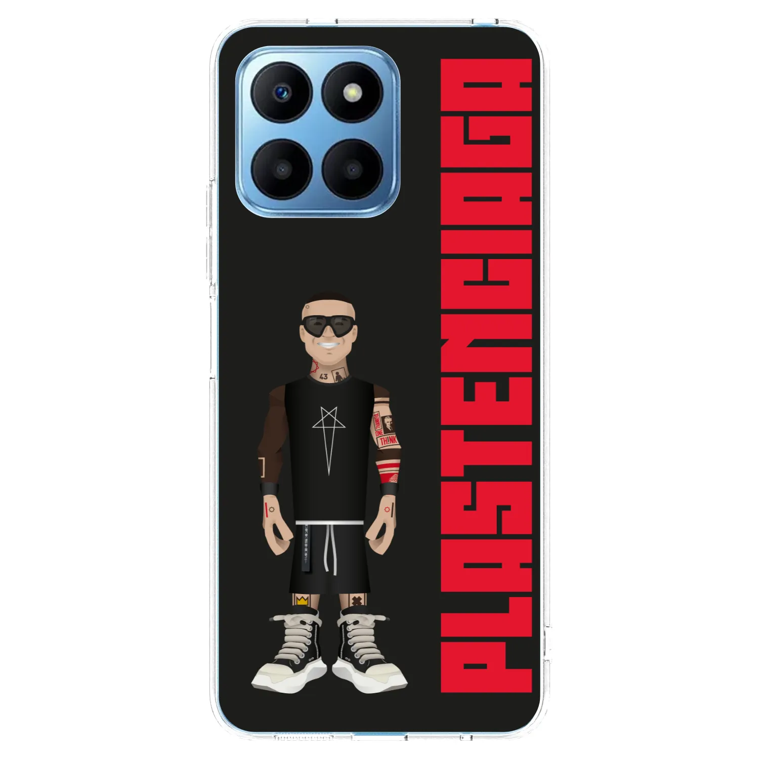 Picasee silikónový prehľadný obal pre Honor 70 Lite - Tomáš Rajchl