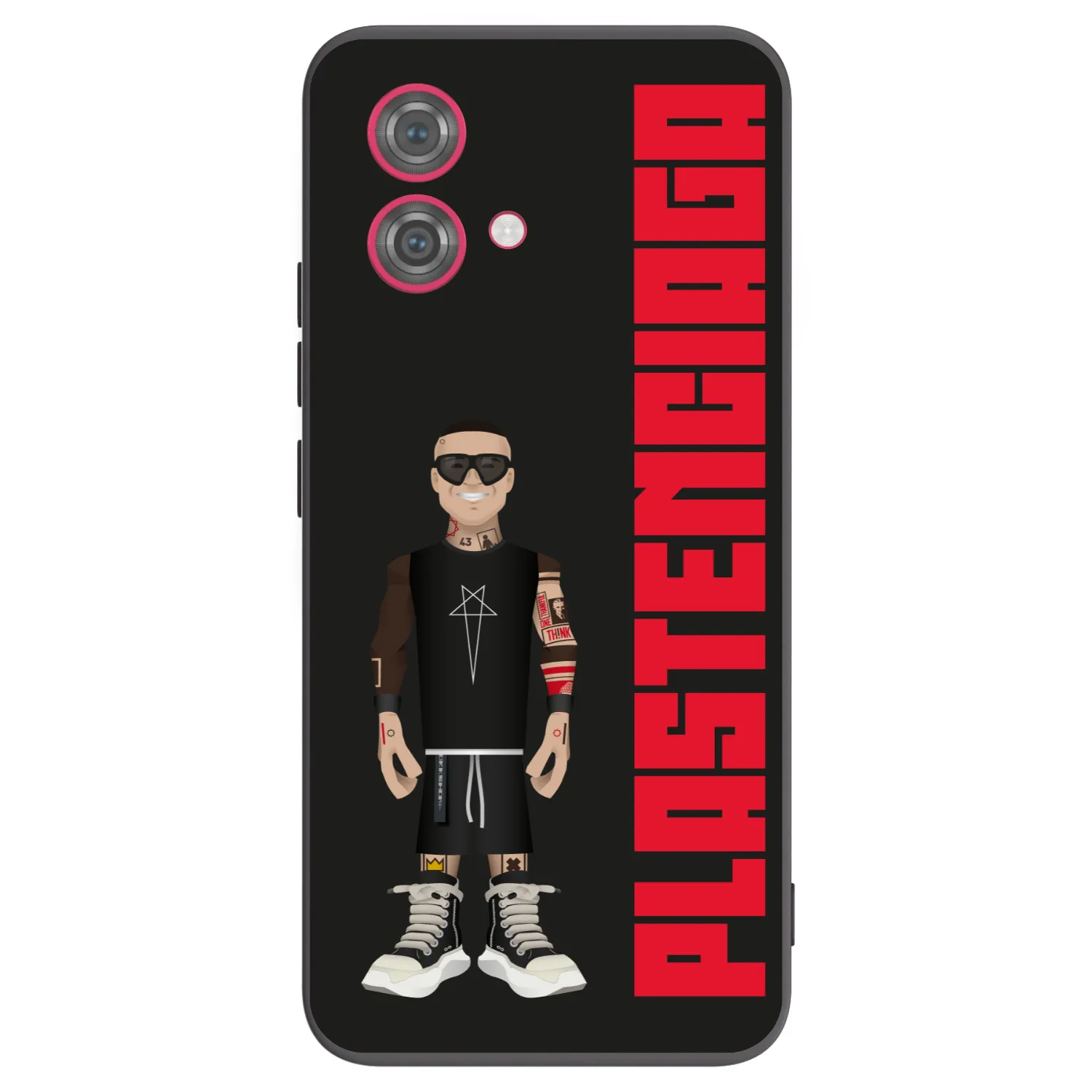 Silikónový čierny obal pre Motorola Moto G84 5G - Tomáš Rajchl