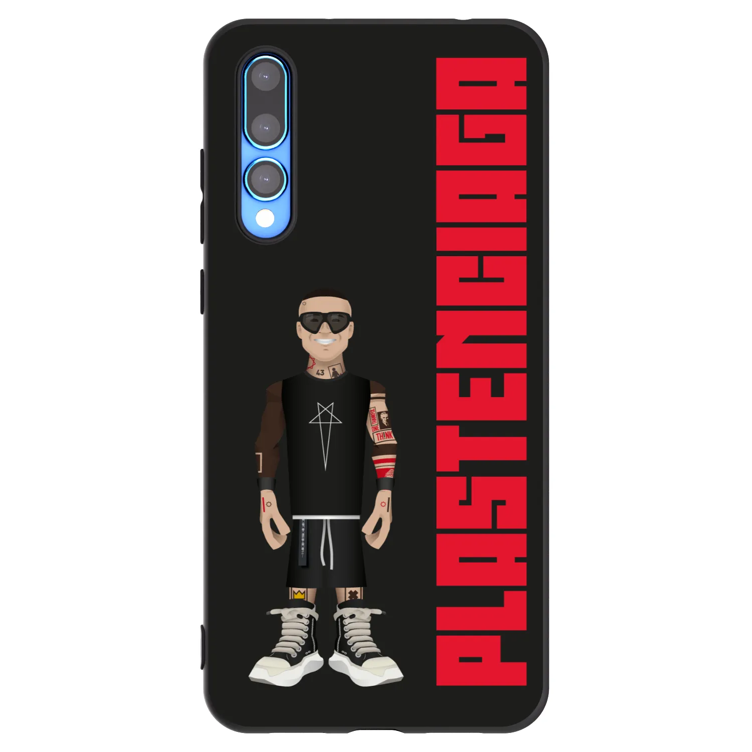 Picasee silikónový čierny obal pre Huawei P20 Pro - Tomáš Rajchl