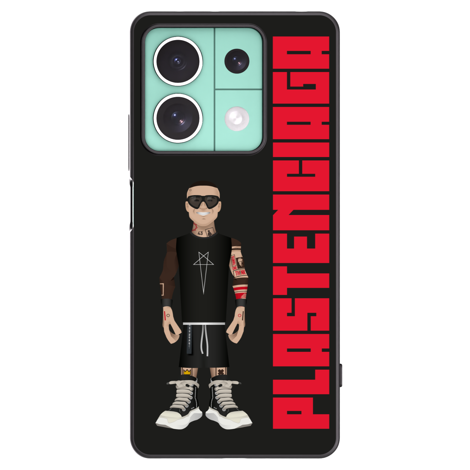Picasee silikónový čierny obal pre Xiaomi Redmi Note 13 5G - Tomáš Rajchl