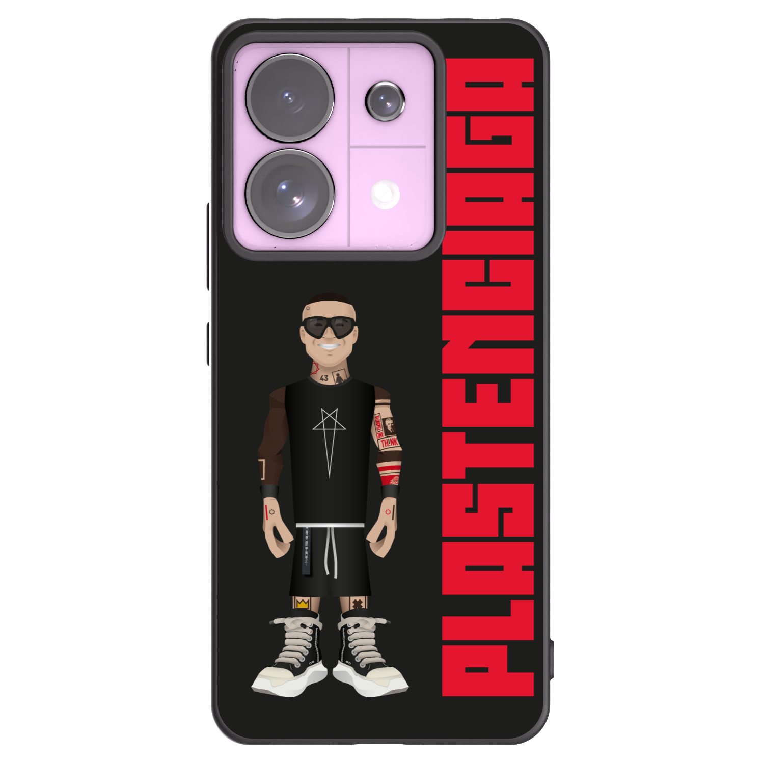 Picasee silikónový čierny obal pre Xiaomi Redmi Note 13 Pro 5G - Tomáš Rajchl
