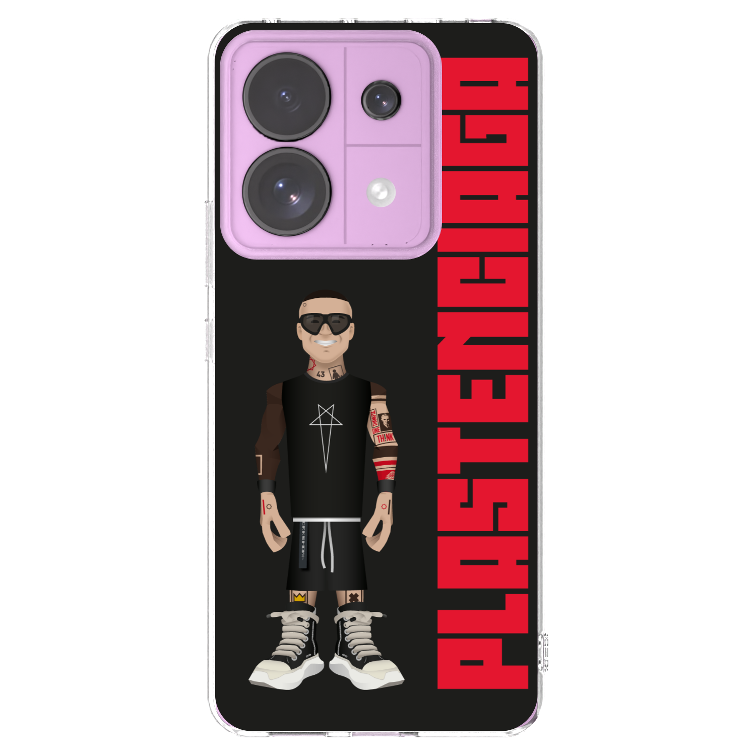 Picasee silikónový prehľadný obal pre Xiaomi Redmi Note 13 Pro 5G - Tomáš Rajchl