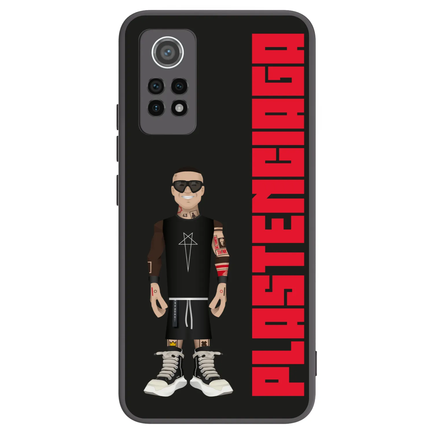 Picasee silikónový čierny obal pre Xiaomi Redmi Note 12 Pro 4G - Tomáš Rajchl